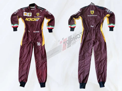 Charles Leclerc 2020 FERRARI 1000 GP Racing Suit |  F1 Replica Embroidery Race Suit