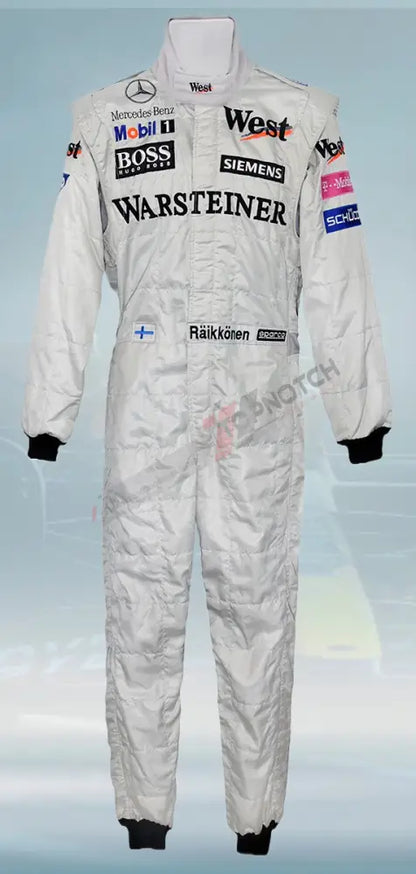 2004 Kimi Raikkonen McLaren Mercedes F1 Suit