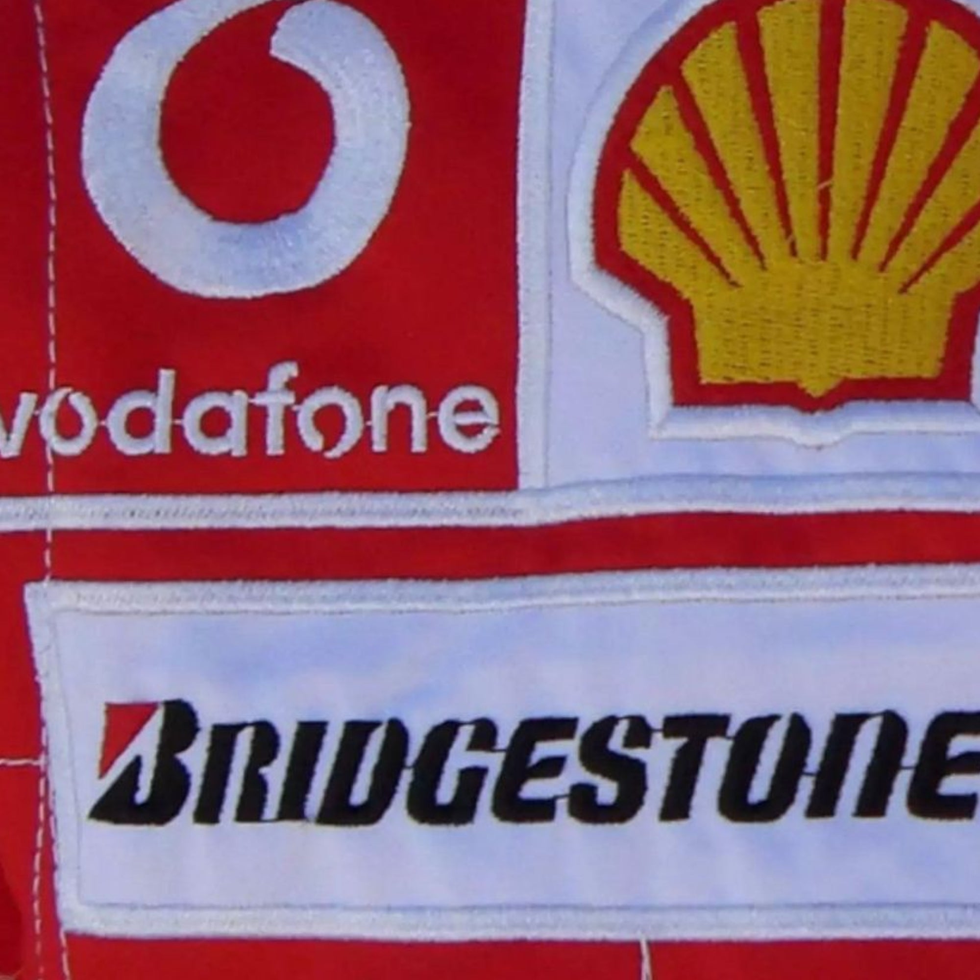 2006 Michael Schumacher BAR CODE Ferrari F1 Embroidered Racing Suit