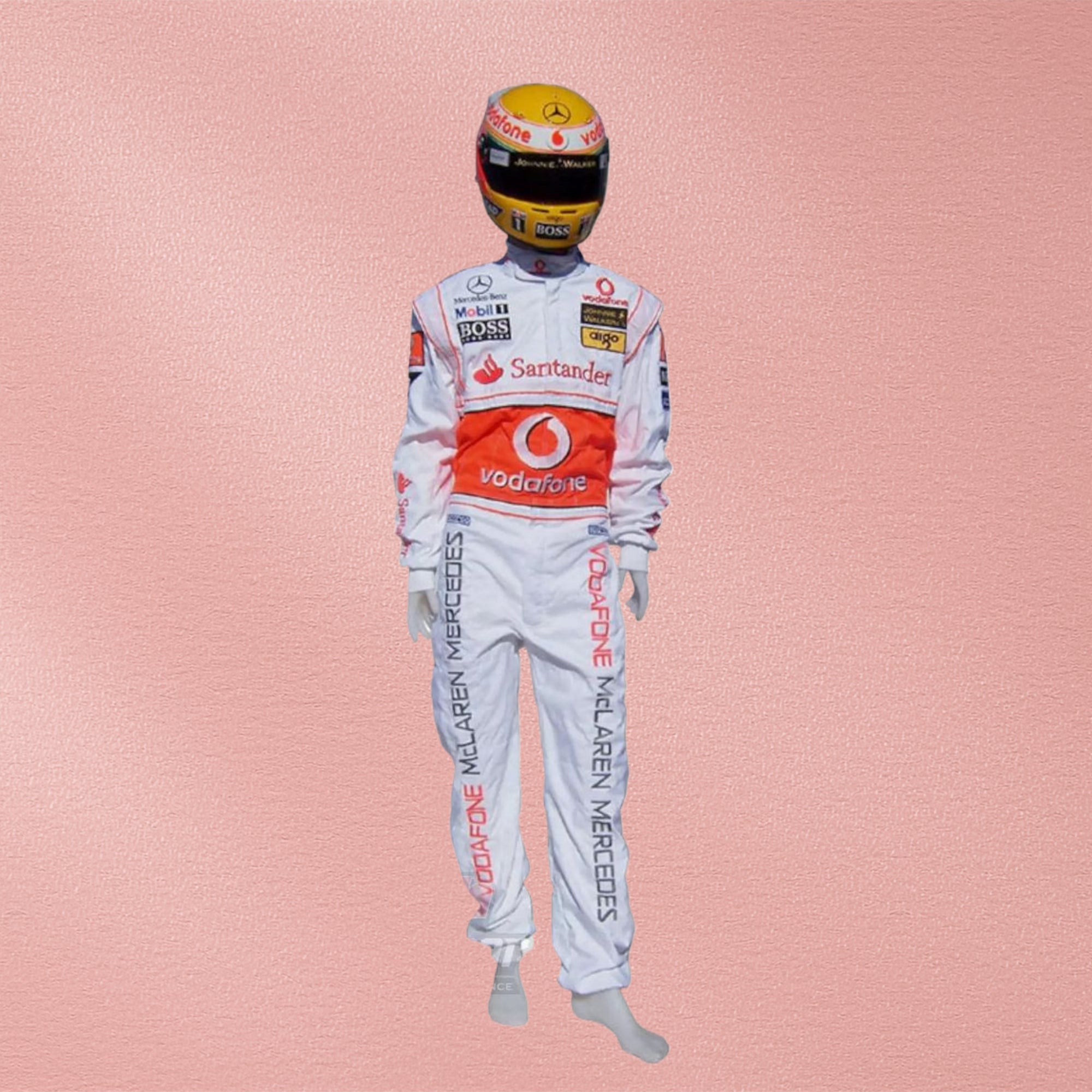 2007 Fernando Alonso McLaren F1 Embroidered Racing Suit