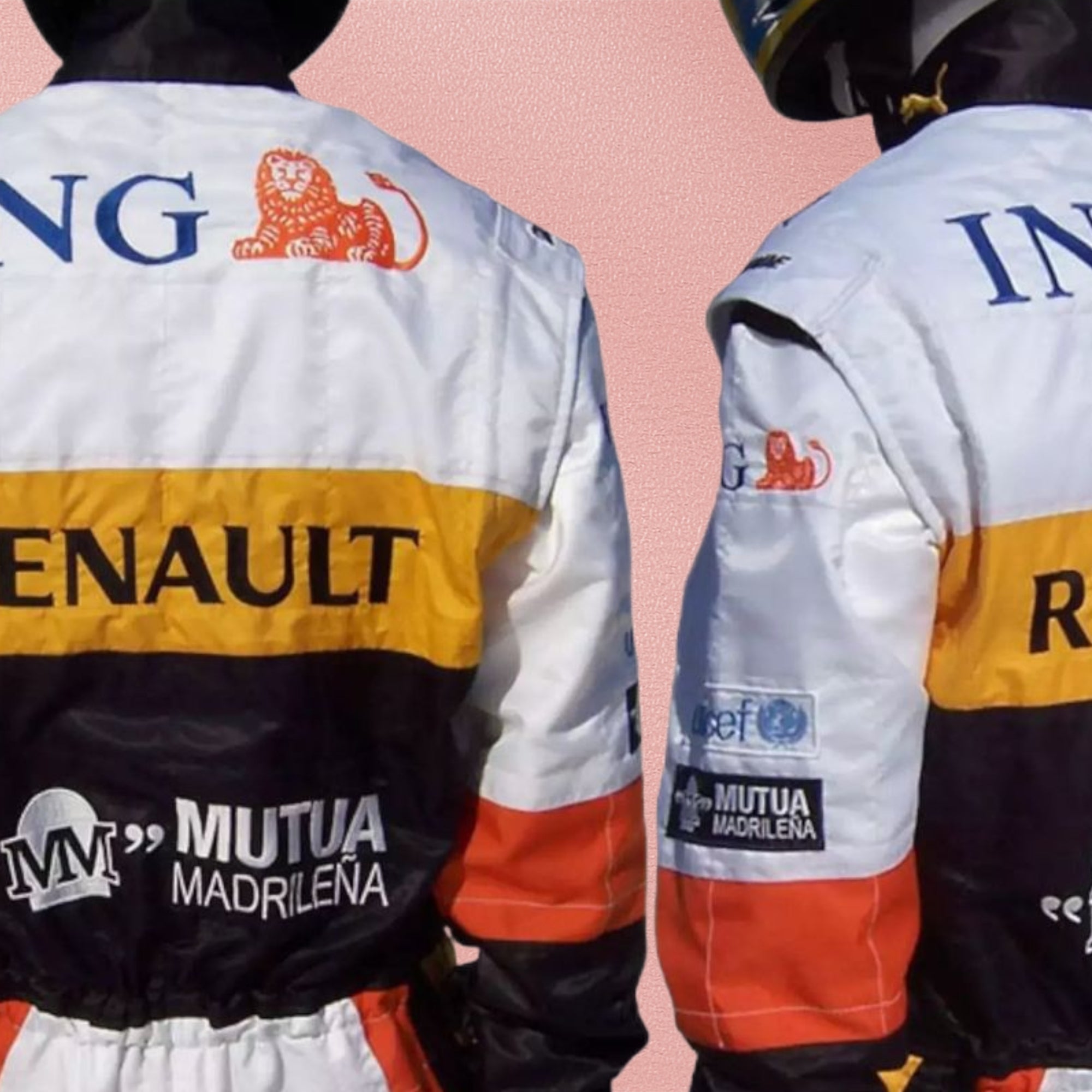 2008 Fernando Alonso Renault F1 Embroidered Racing Suit
