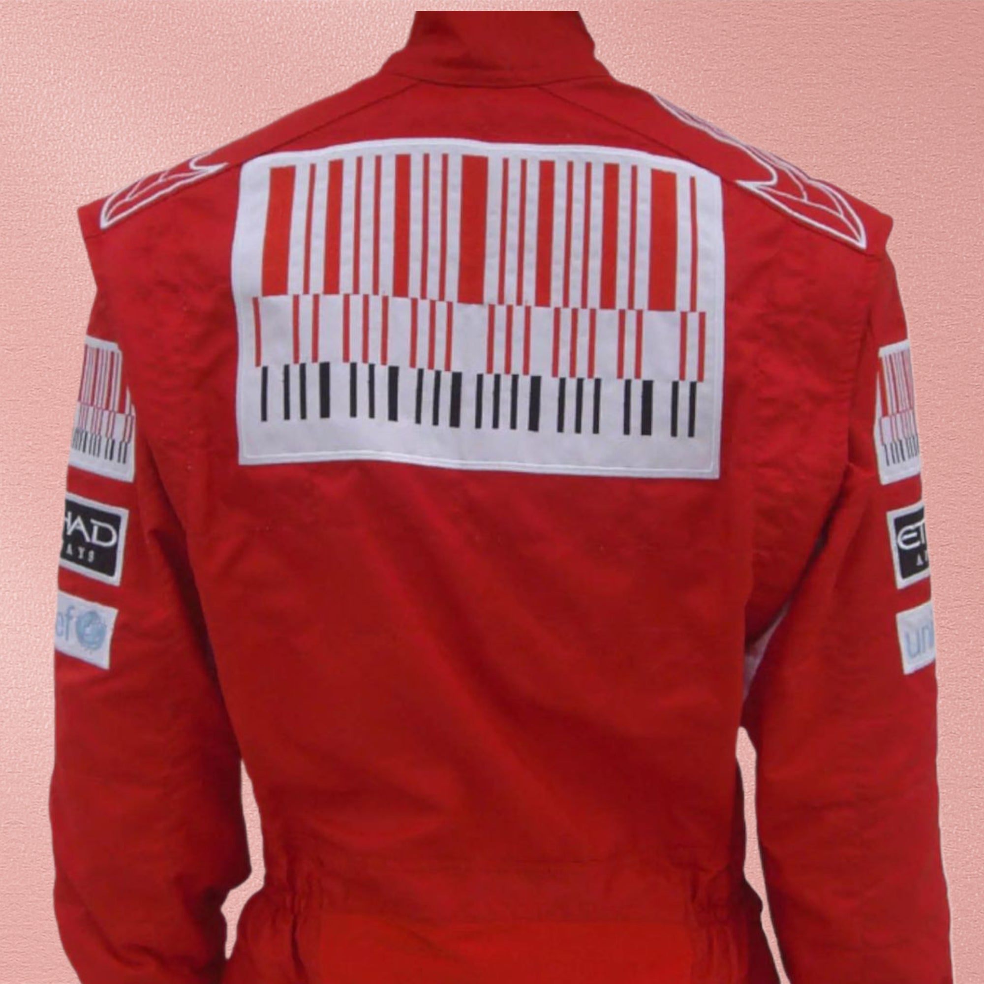 2010 Fernando Alonso Ferrari F1 Embroidered Racing Suit