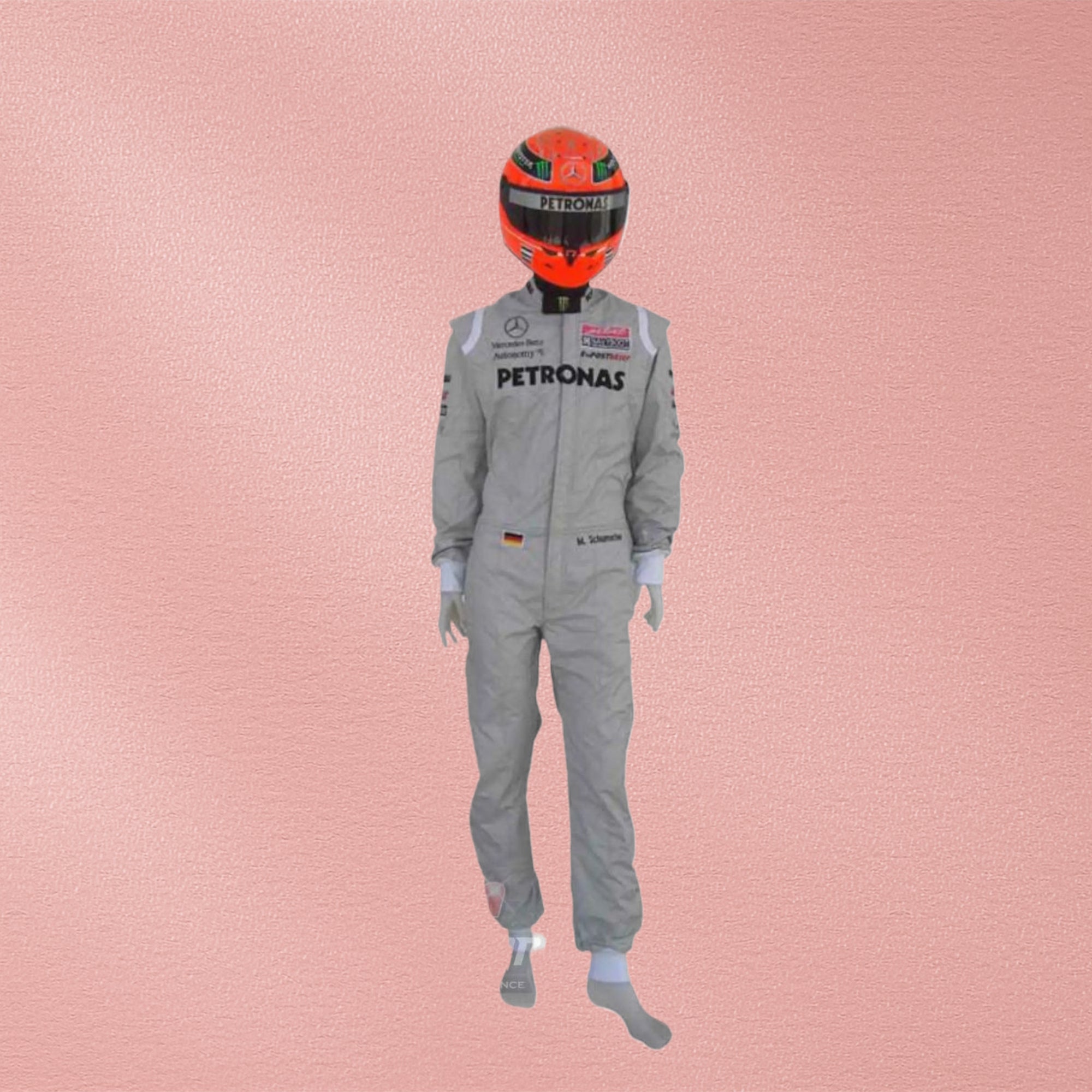 2011 Michael Schumacher Mercedes Benz F1 Embroidered Race Suit