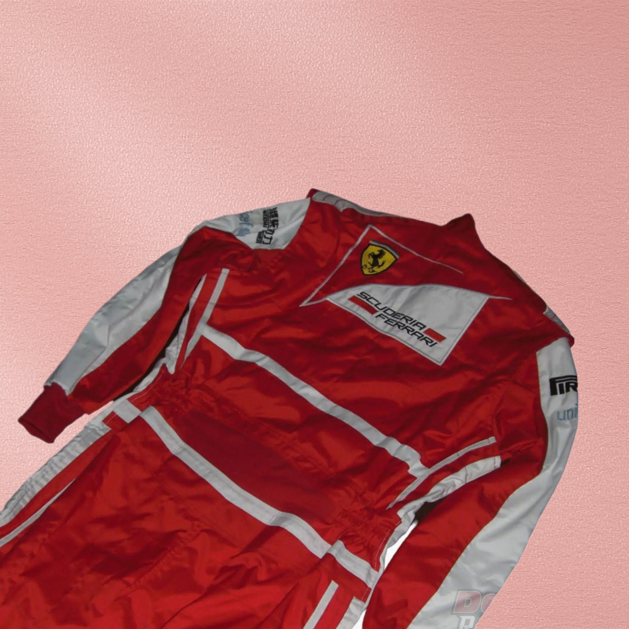 2013 Fernando Alonso Ferrari F1 Embroidered Racing Suit