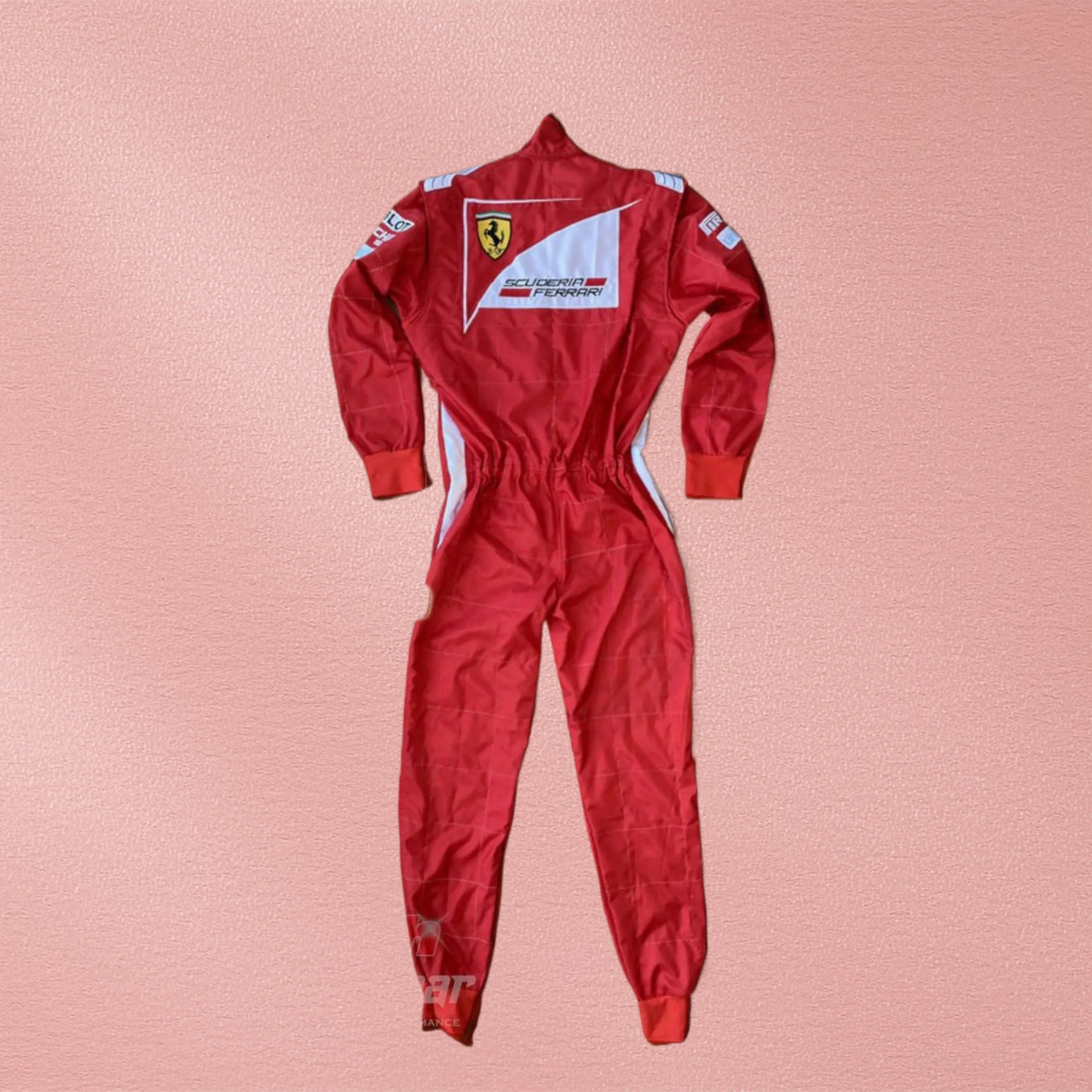 2014 Fernando Alonso Ferrari F1 Embroidered Racing Suit