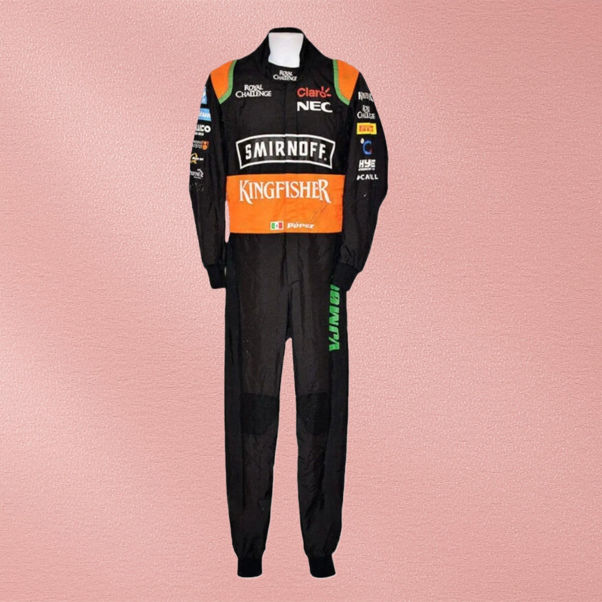 2015 Sergio Perez Force India Formula 1 Suit