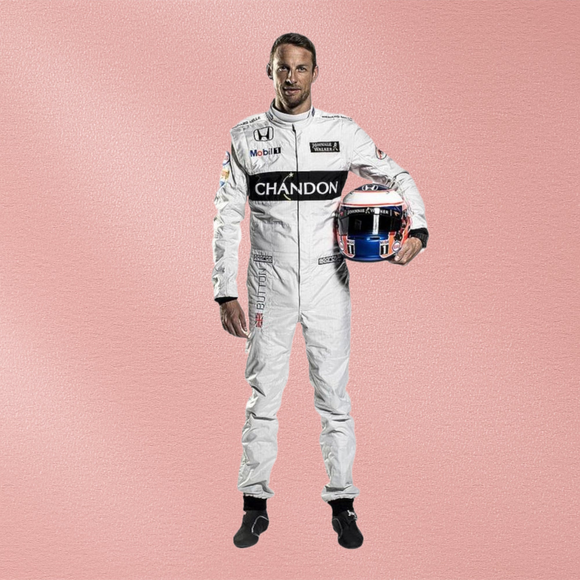 2016 Fernando Alonso McLaren F1 Team Race Suit