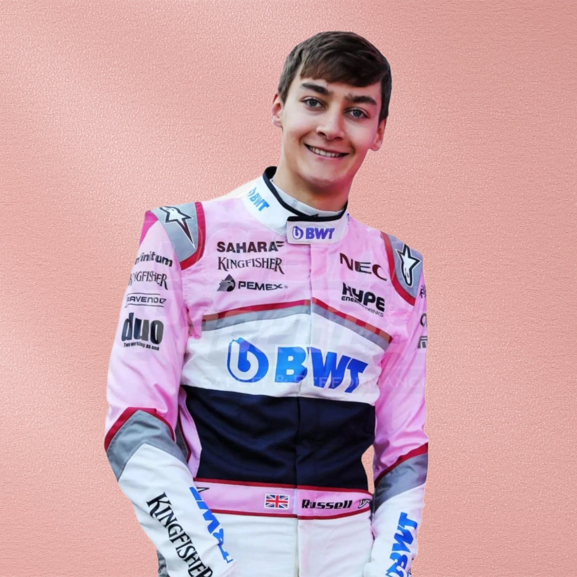 2017 George Russell F1 Race Suit BWT