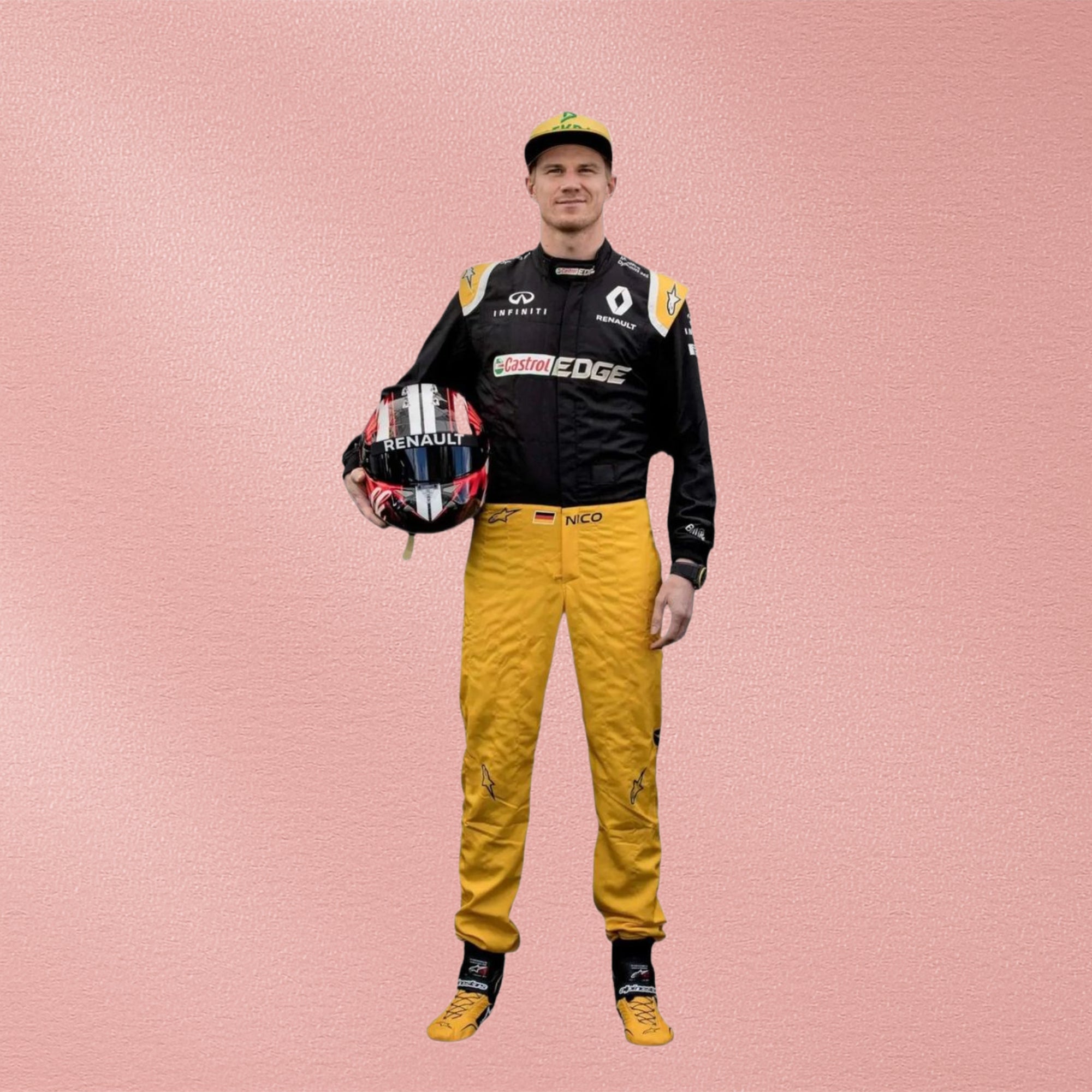 2017 Nico Hulkenberg Renault F1 Race Suit