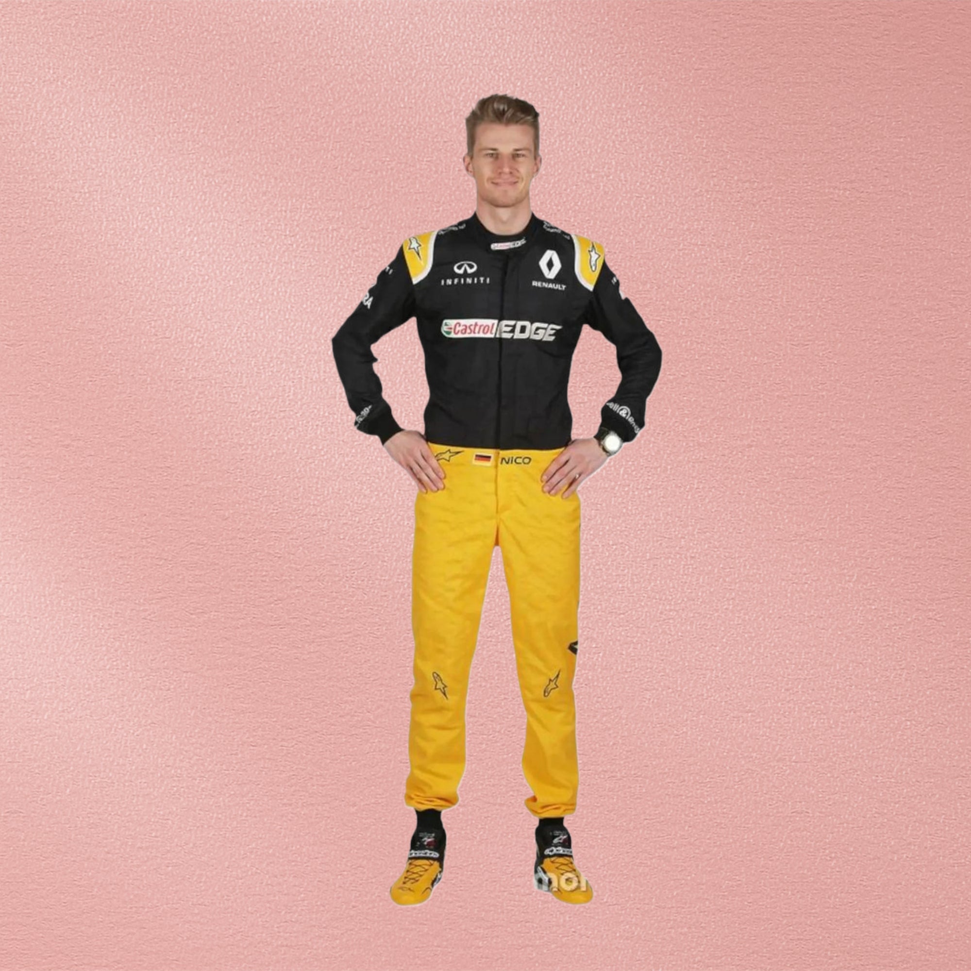 2017 Nico Hulkenberg Renault F1 Race Suit