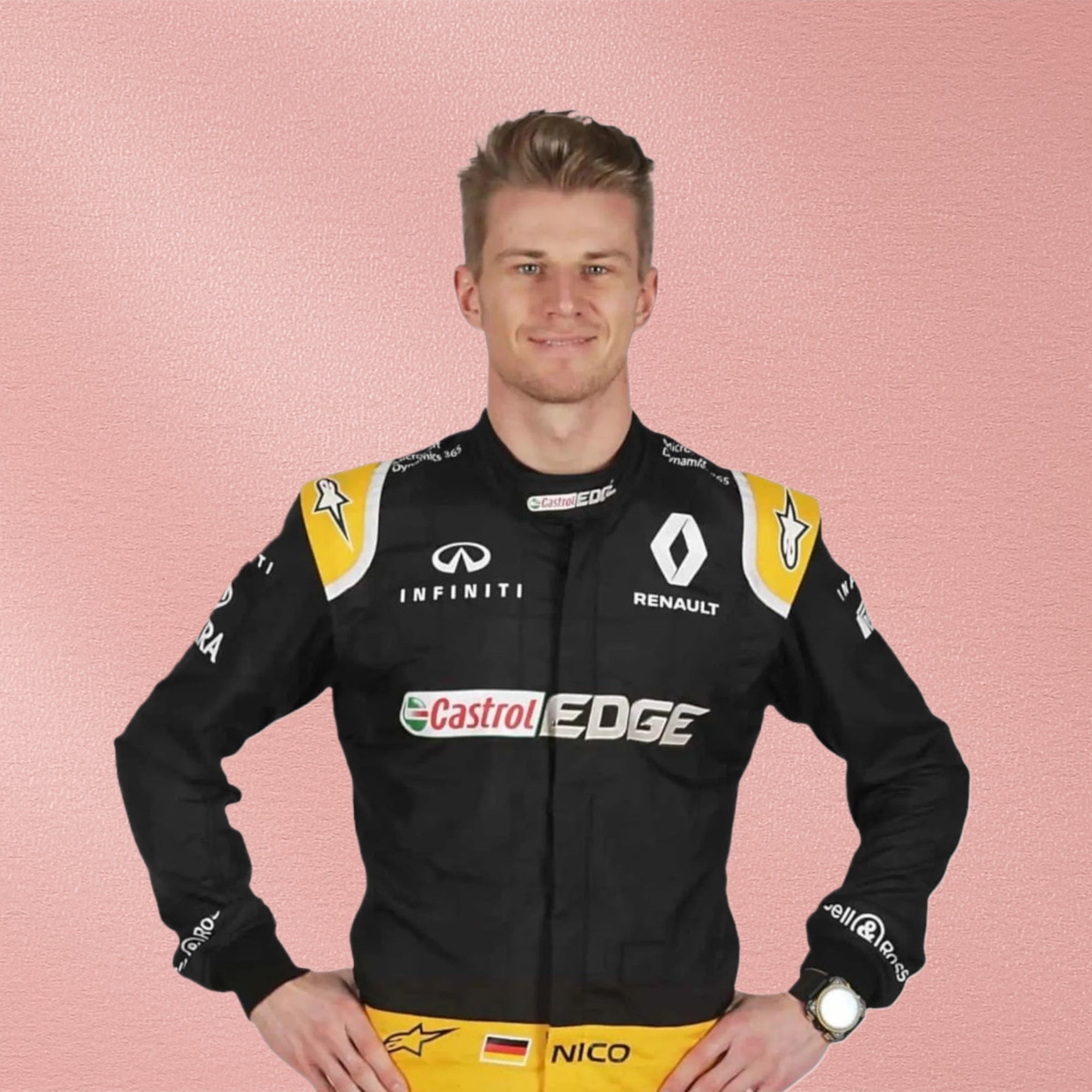2017 Nico Hulkenberg Renault F1 Race Suit