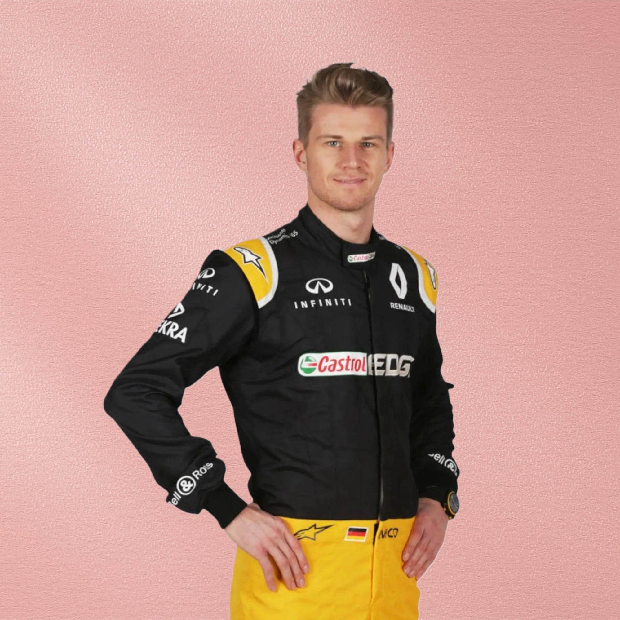 2017 Nico Hulkenberg Renault F1 Race Suit