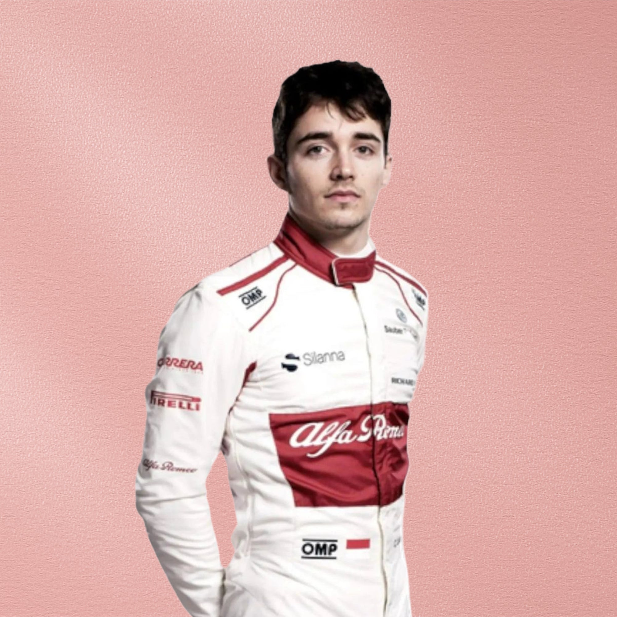 2018 Charles Leclerc Alfa Romeo Sauber F1 Suit