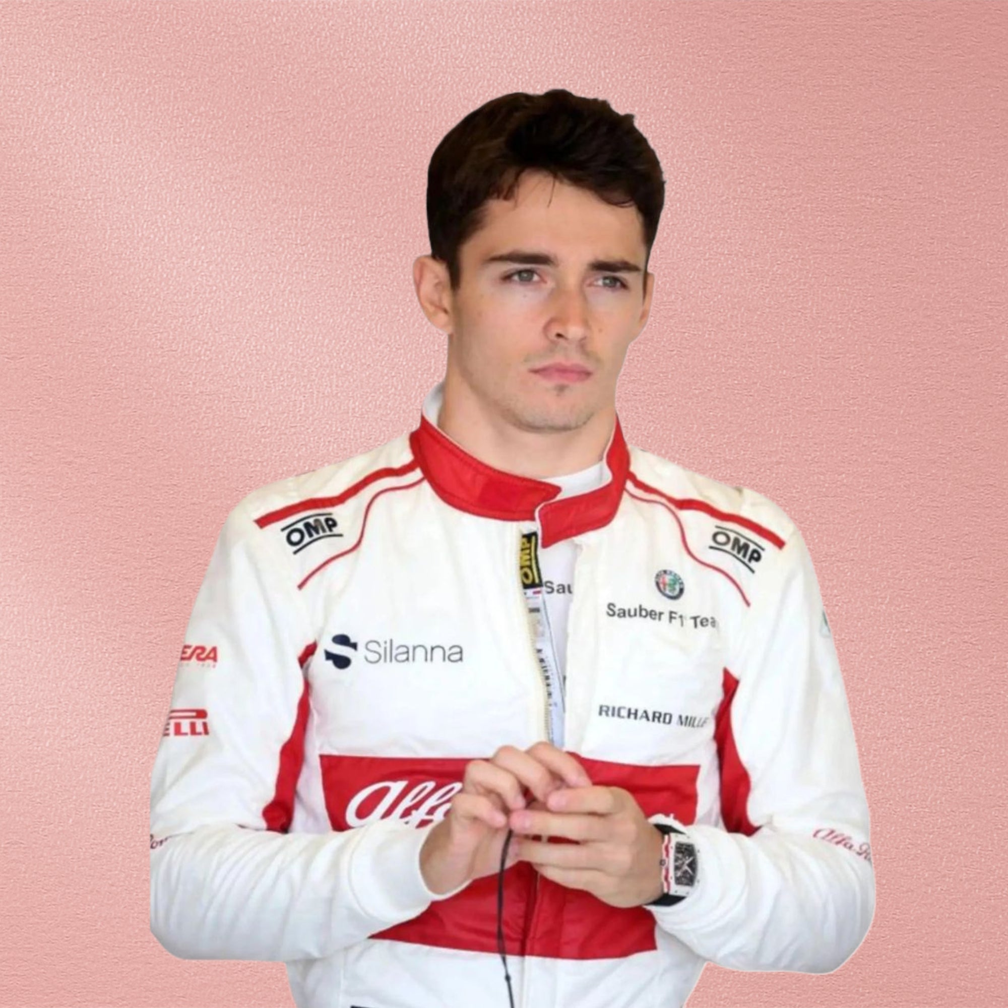 2018 Charles Leclerc Alfa Romeo Sauber F1 Suit