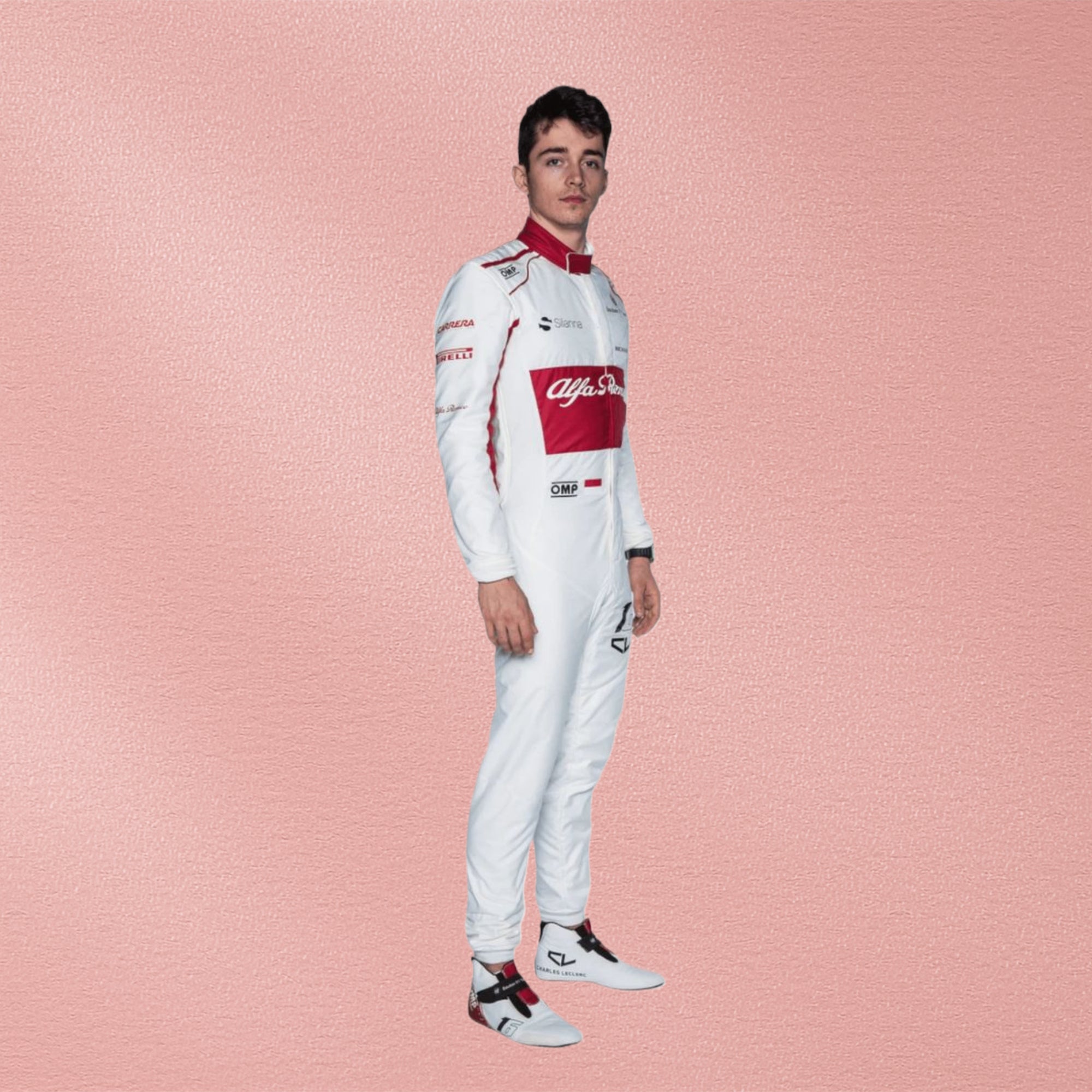 2018 Charles Leclerc Alfa Romeo Sauber F1 Suit