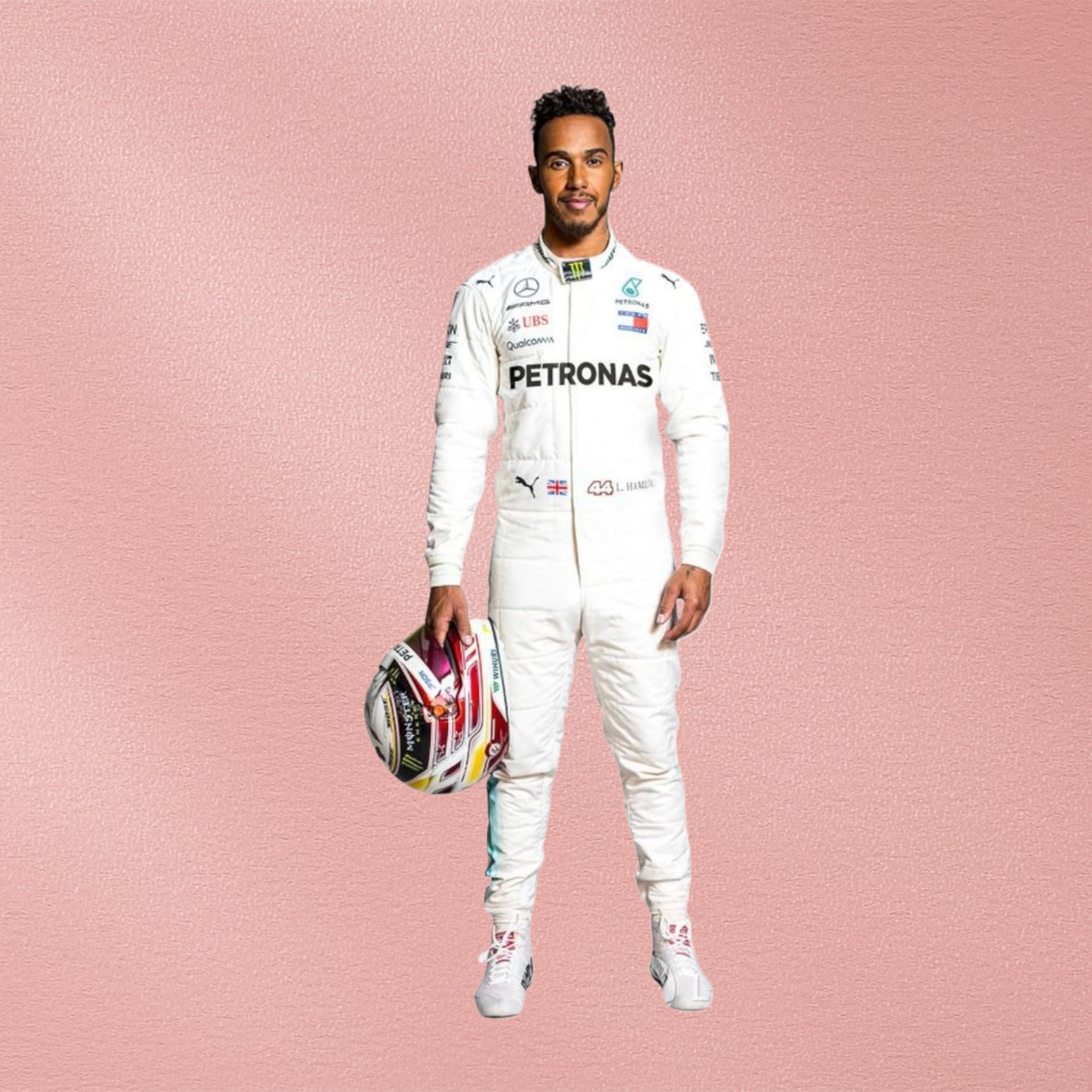 2018 LEWIS HAMILTON MERCEDES AMG F1 RACE SUIT