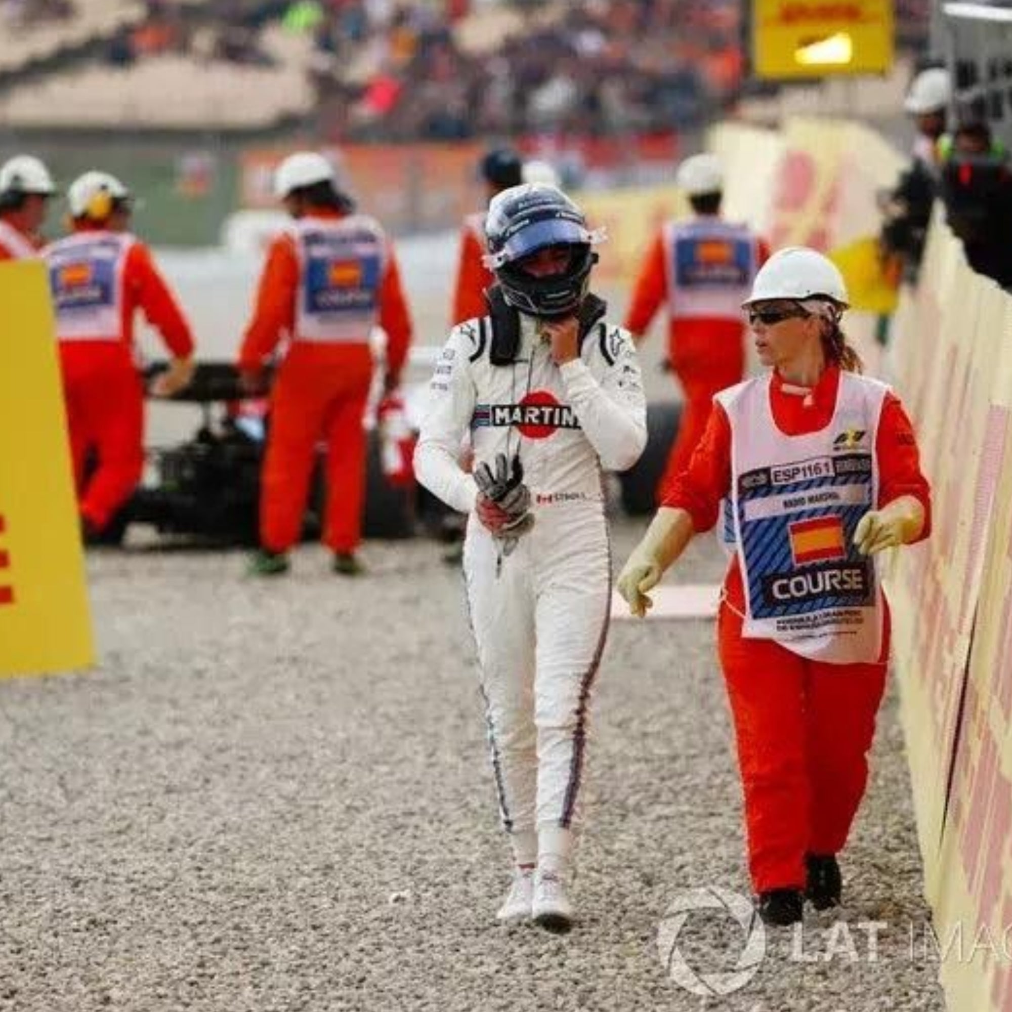 2018 Lance Stroll Williams Martini F1 Race Suit