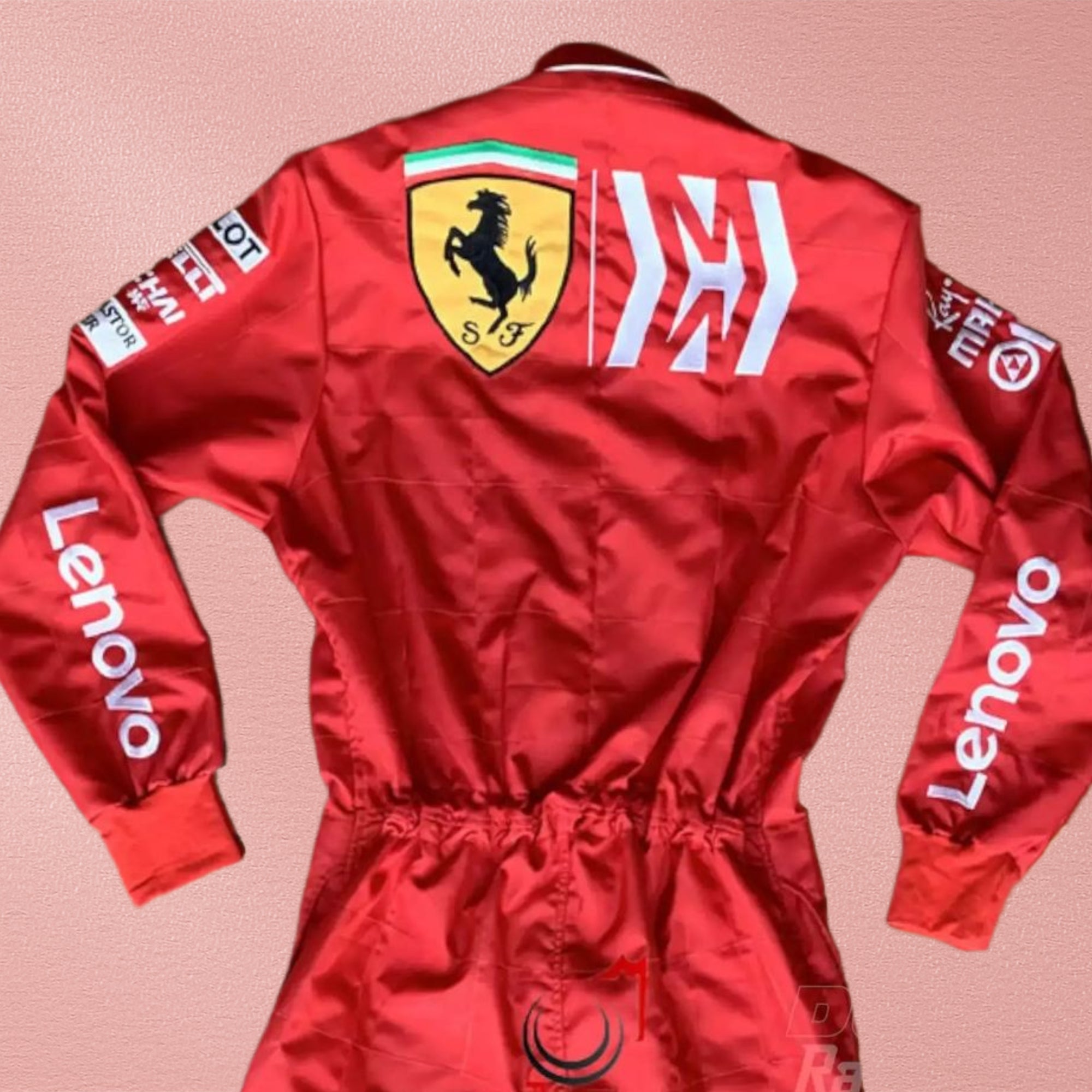 2019 Charles Leclerc Ferrari Mission Winnow F1 Embroidered Racing Suit