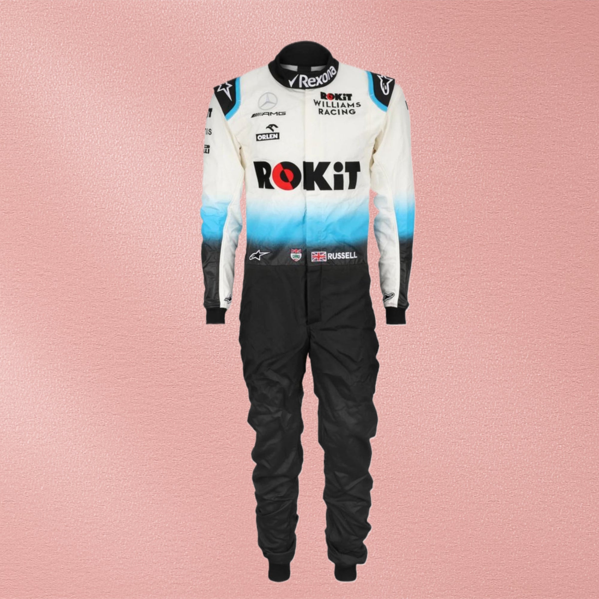 2019 GEORGE RUSSELL Williams Racing F1 RACE Suit