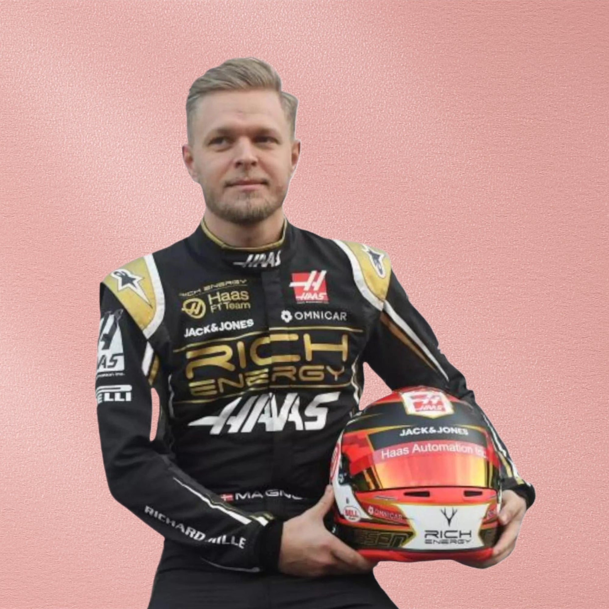 2019 Kevin Magnussen Haas F1 Race Suit