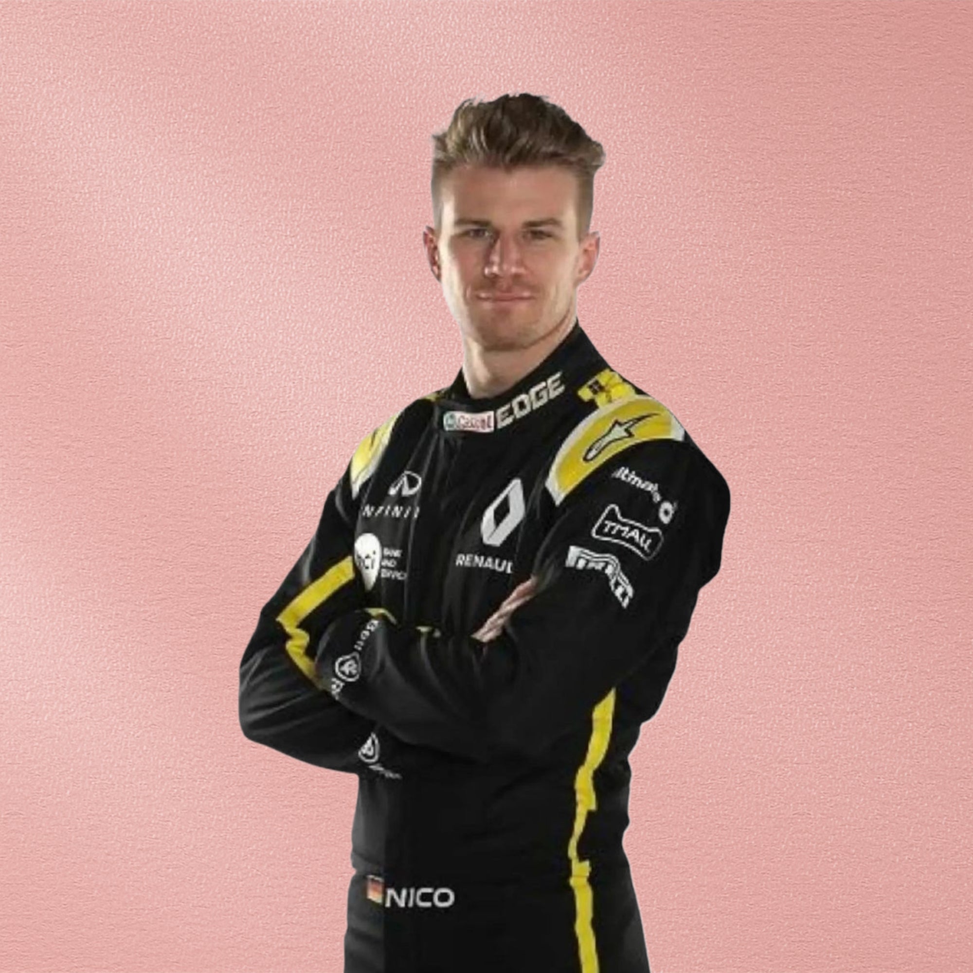 2019 Nico Hulkenberg Renault F1 Team Race Suit