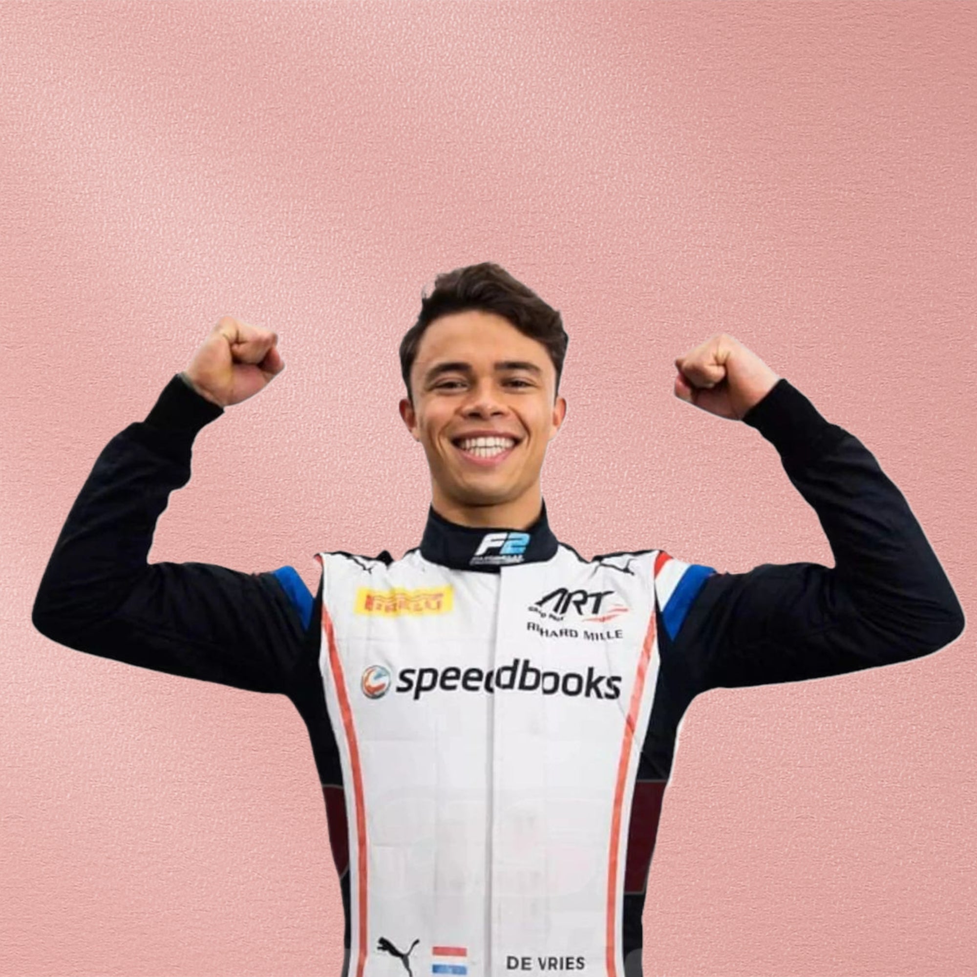 2019 Nyck de Vries F2 Race Suit
