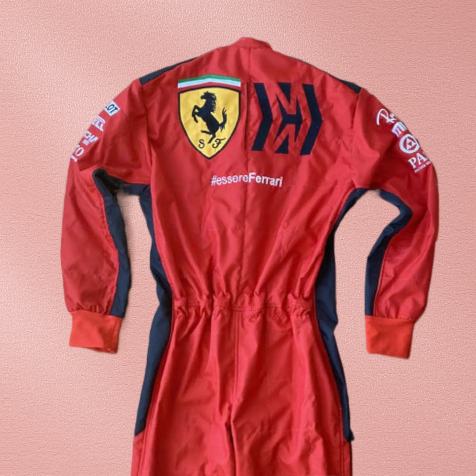 2020 Charles Leclerc Ferrari Mission Winnow F1 Embroidered Racing Suit