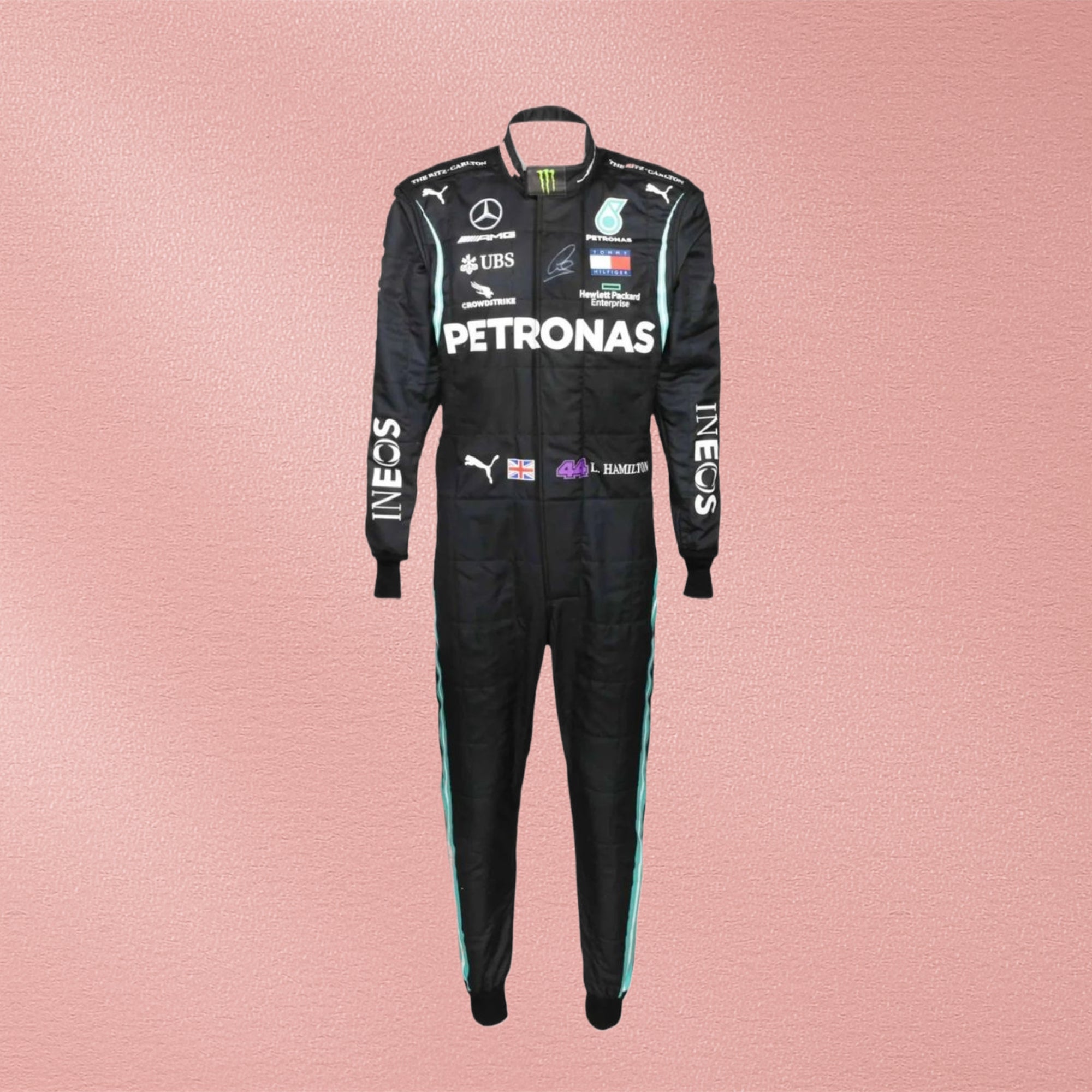 2020 Lewis Hamilton Mercedes AMG F1 Replica Race Suit
