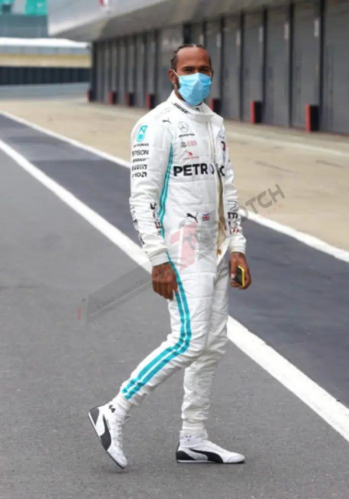 Lewis Hamilton Preseason Mercedes AMG F1 Boots 2020