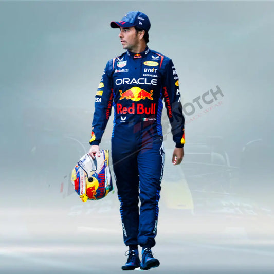 New 2024 Sergio Perez Oracle Racing Redbull Race suit