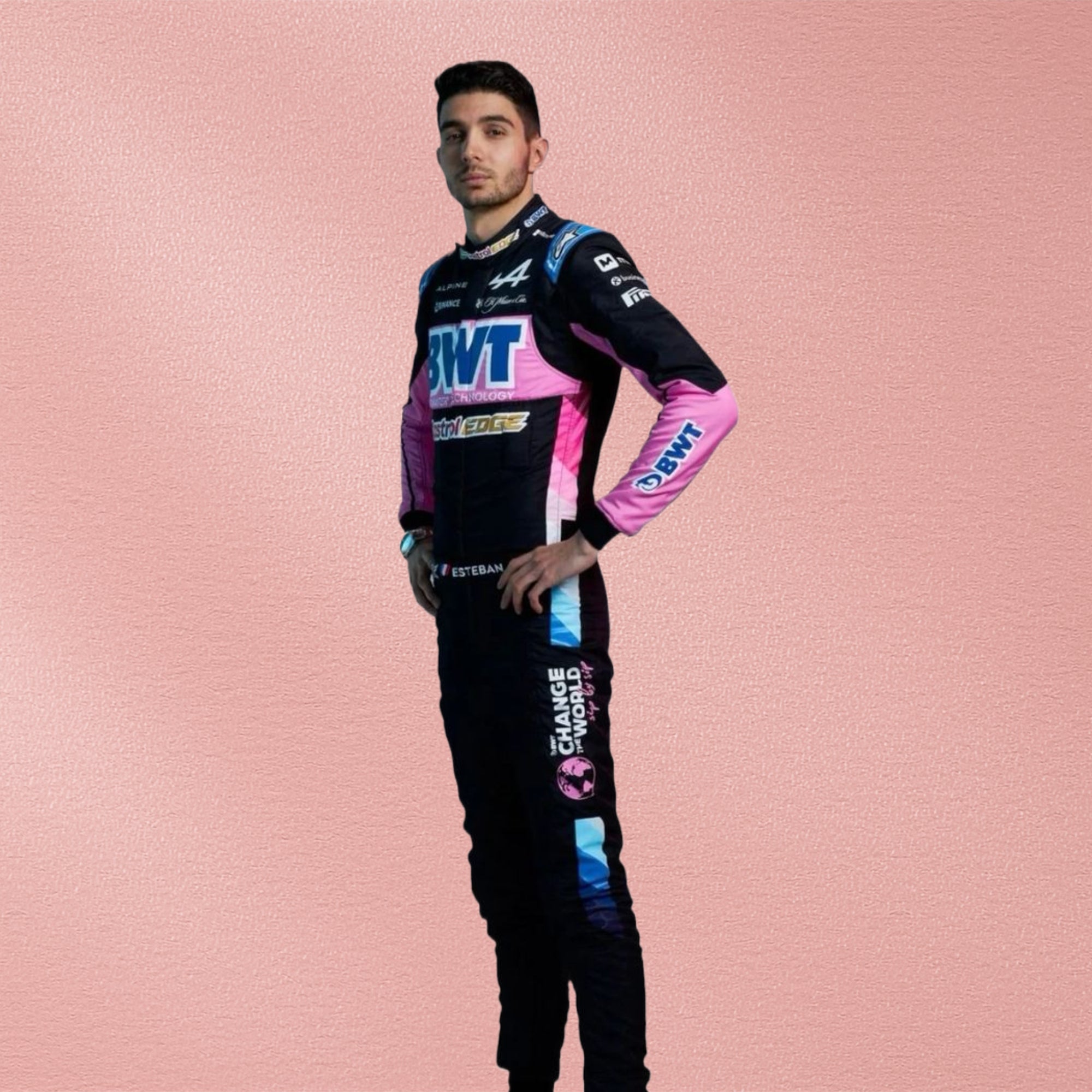 2024 BWT Esteban Ocon Alpine F1 Team Race Suit