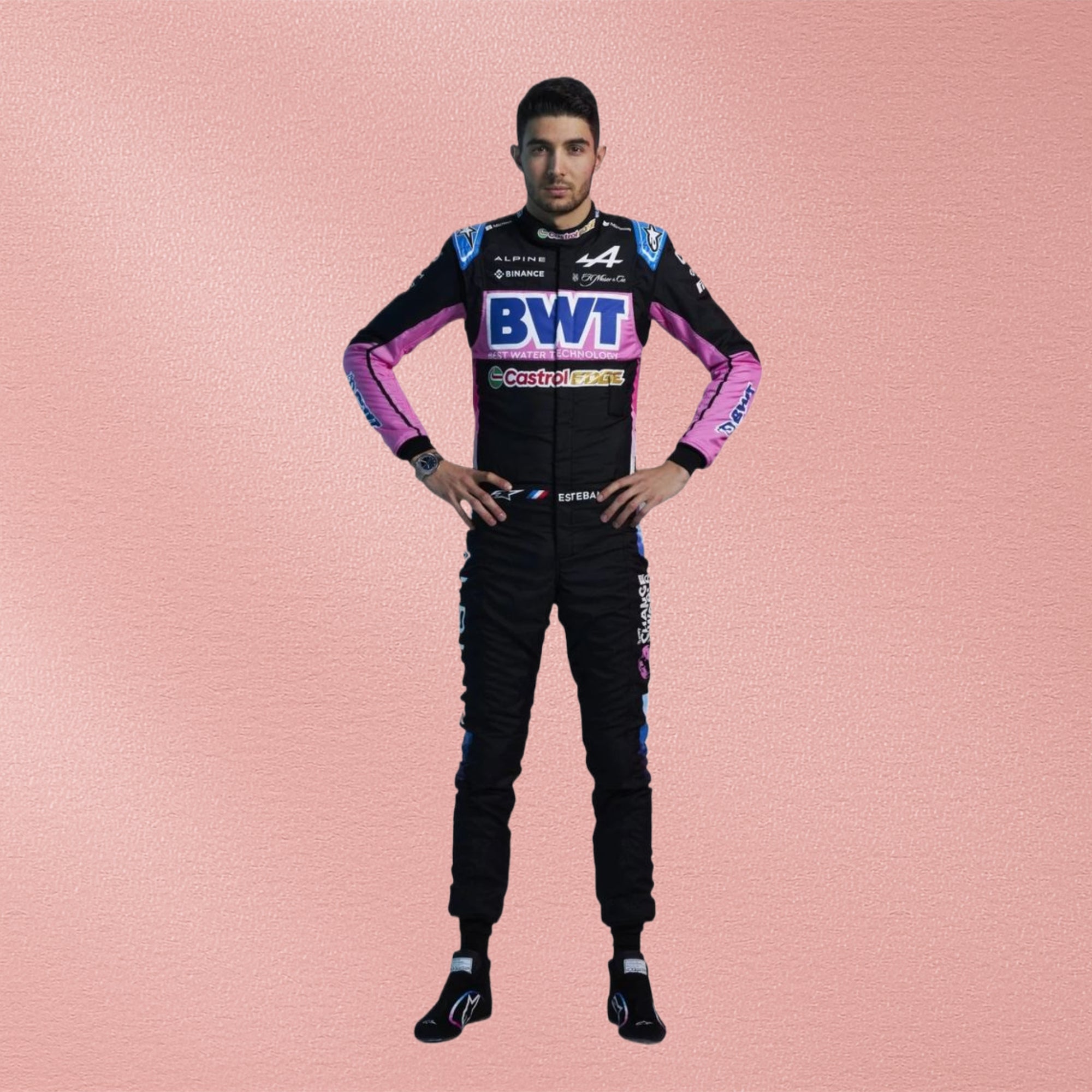 2024 BWT Esteban Ocon Alpine F1 Team Race Suit