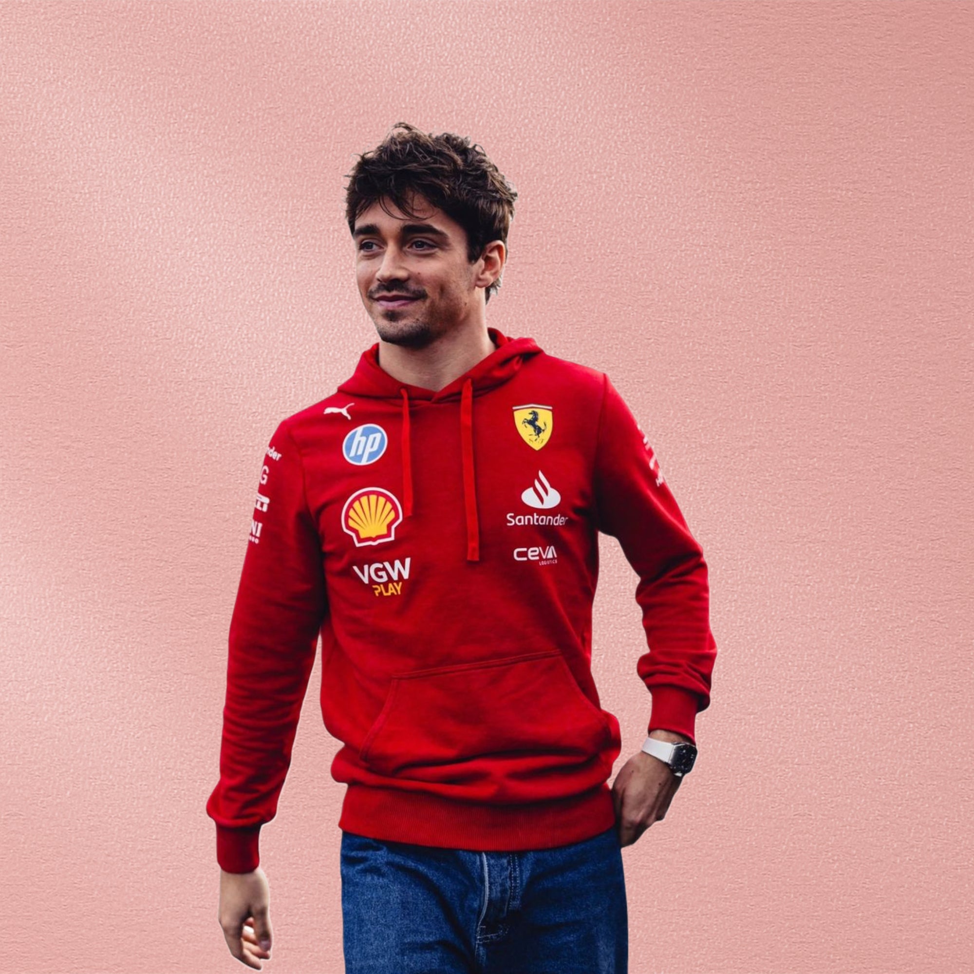 2024 F1 Scuderia Ferrari Team Hoodie