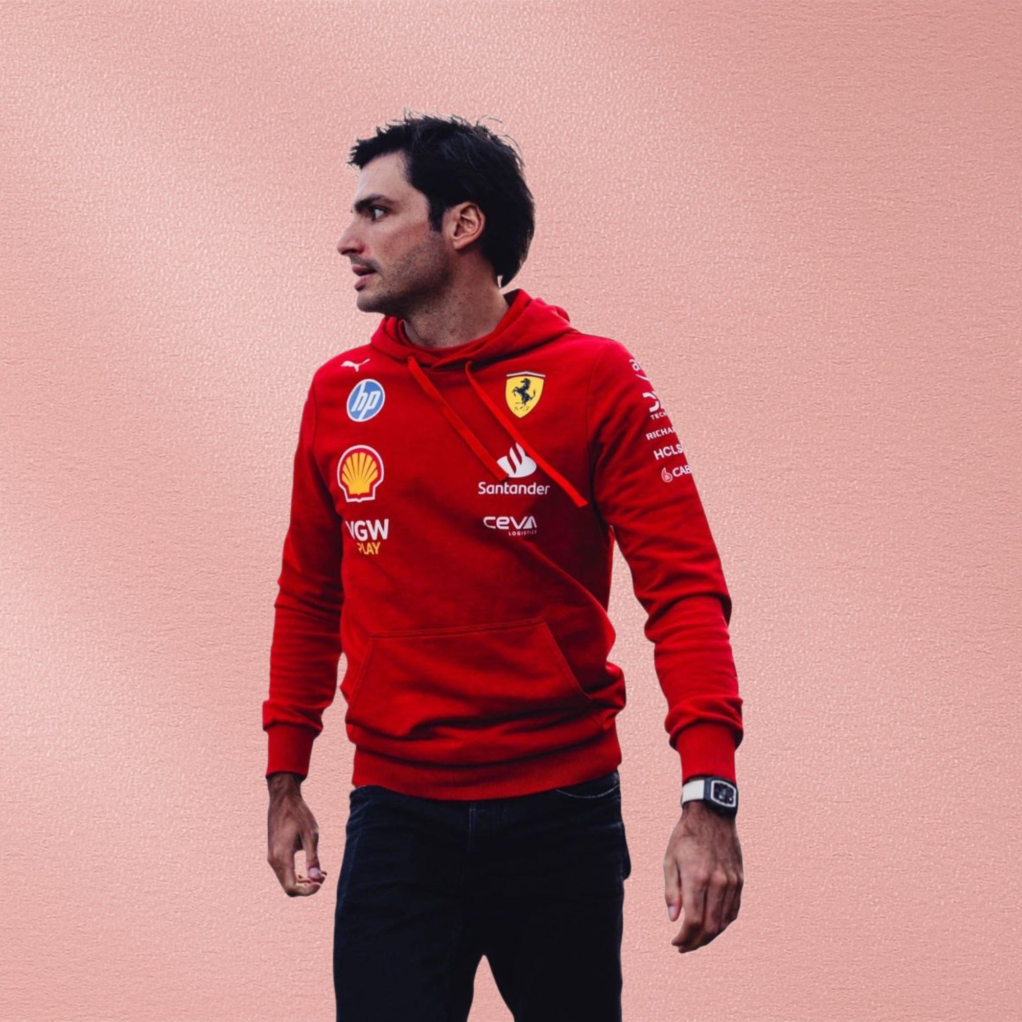 2024 F1 Scuderia Ferrari Team Hoodie