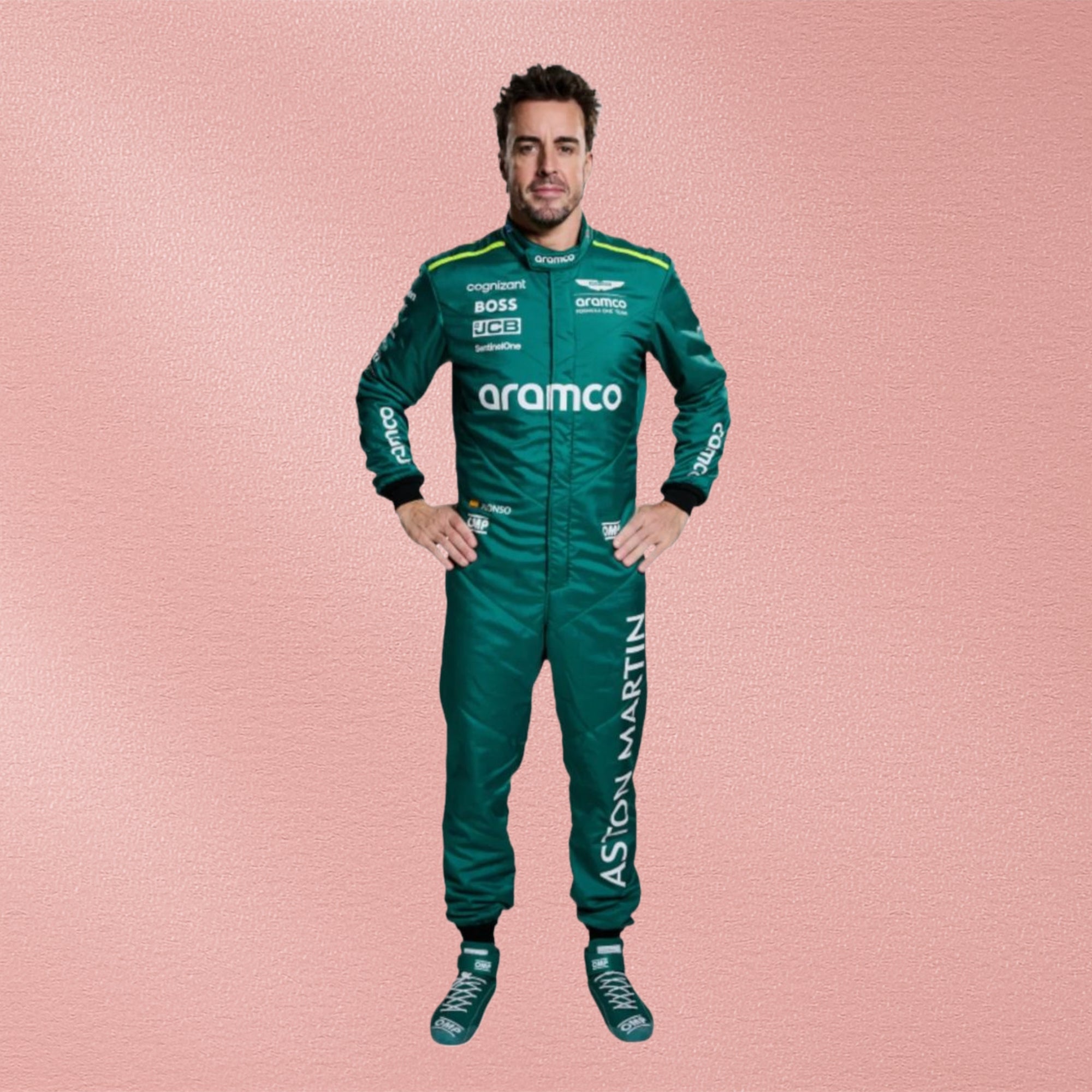 2024 Fernando Alonso Aston Martin F1 Team Race Suit
