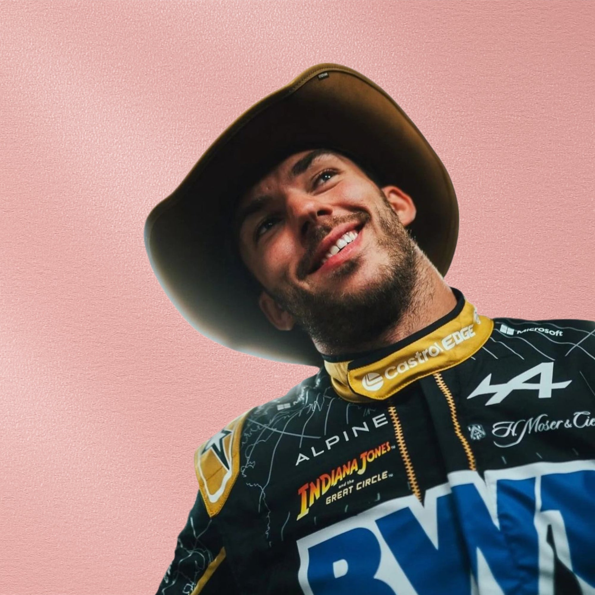 2024 New Esteban Ocon alpine Austin Grand Prix Race Suit