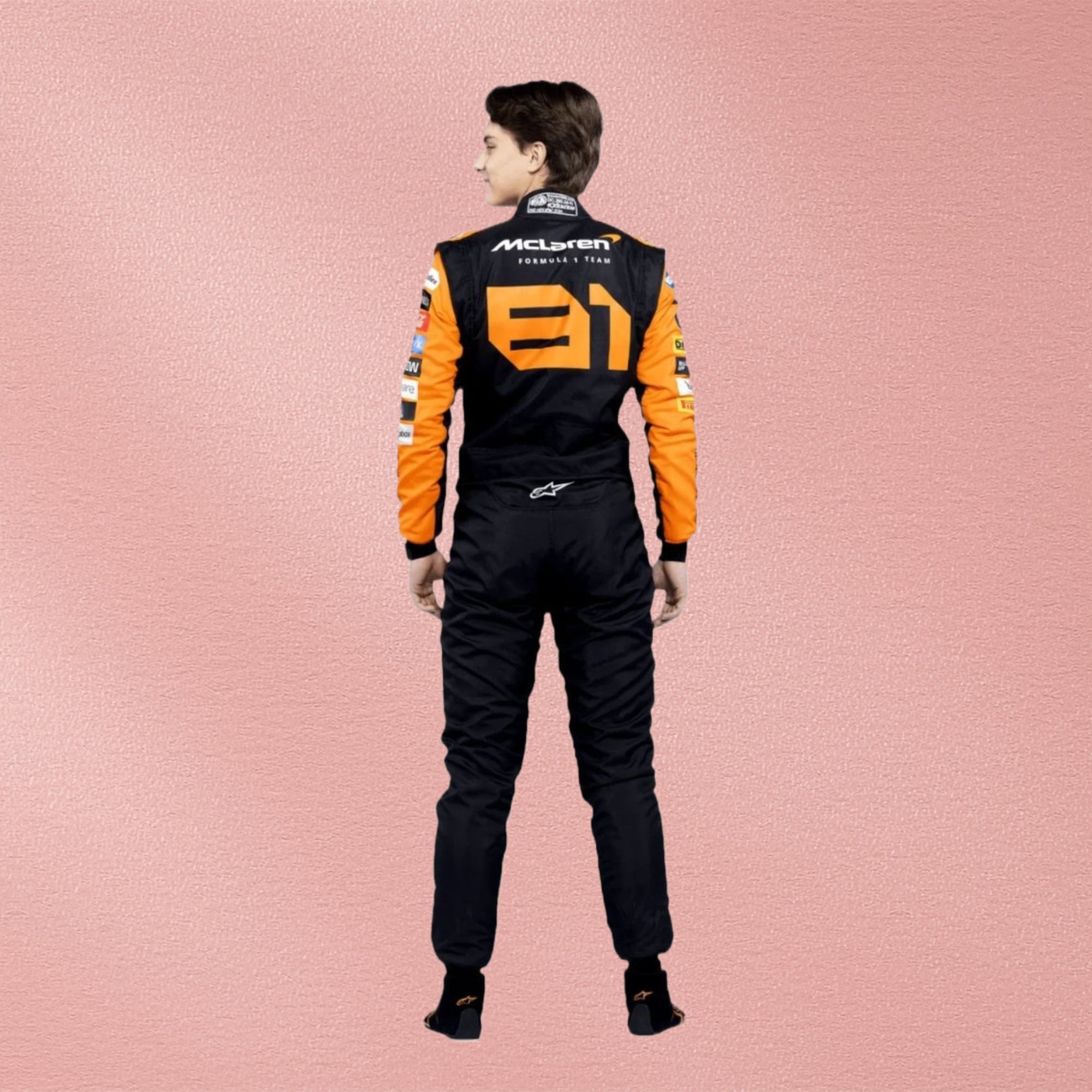 2024 New McLaren Oscar Piastri F1 Team Race Suit