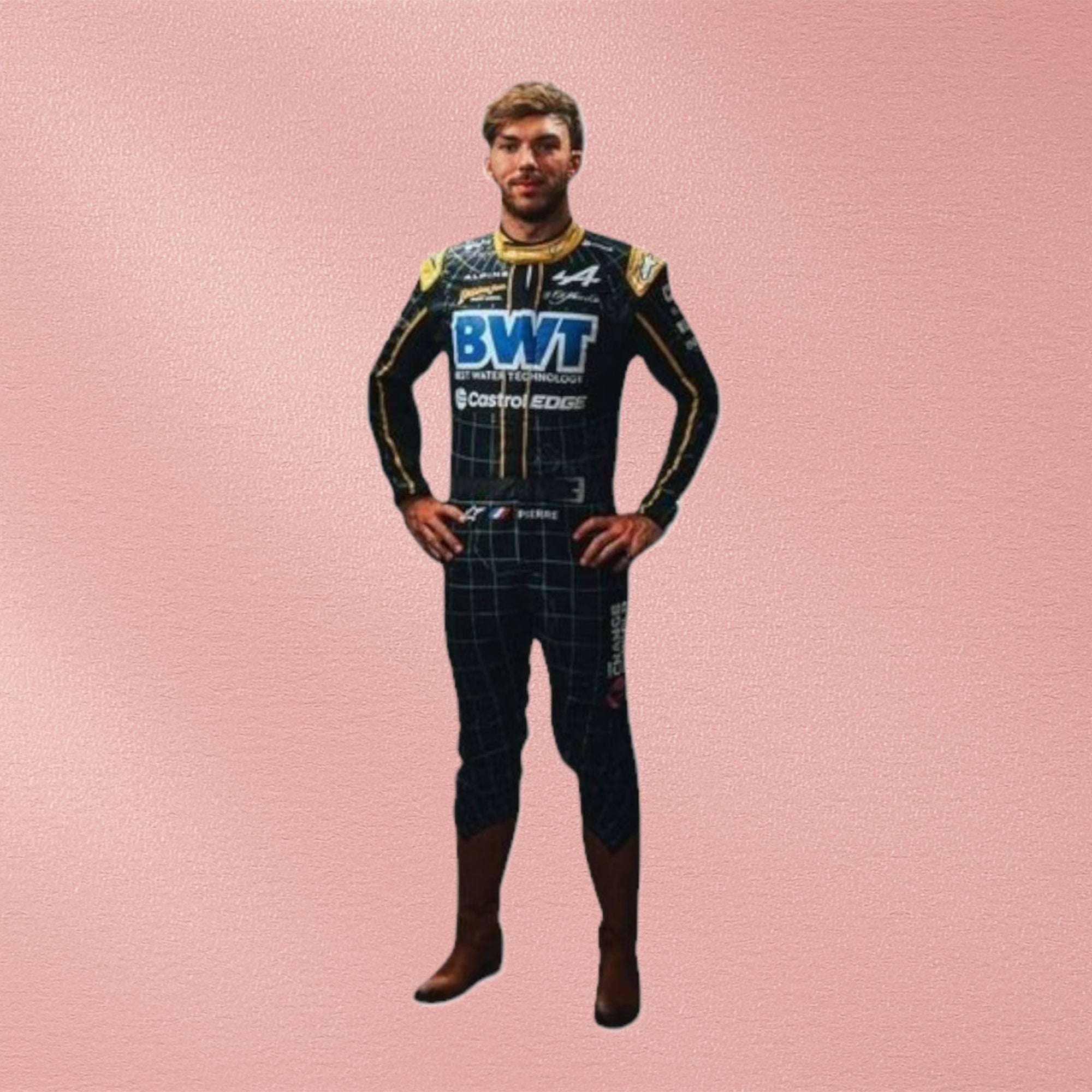 2024 New Pierre Gasly alpine Austin Grand Prix Race Suit