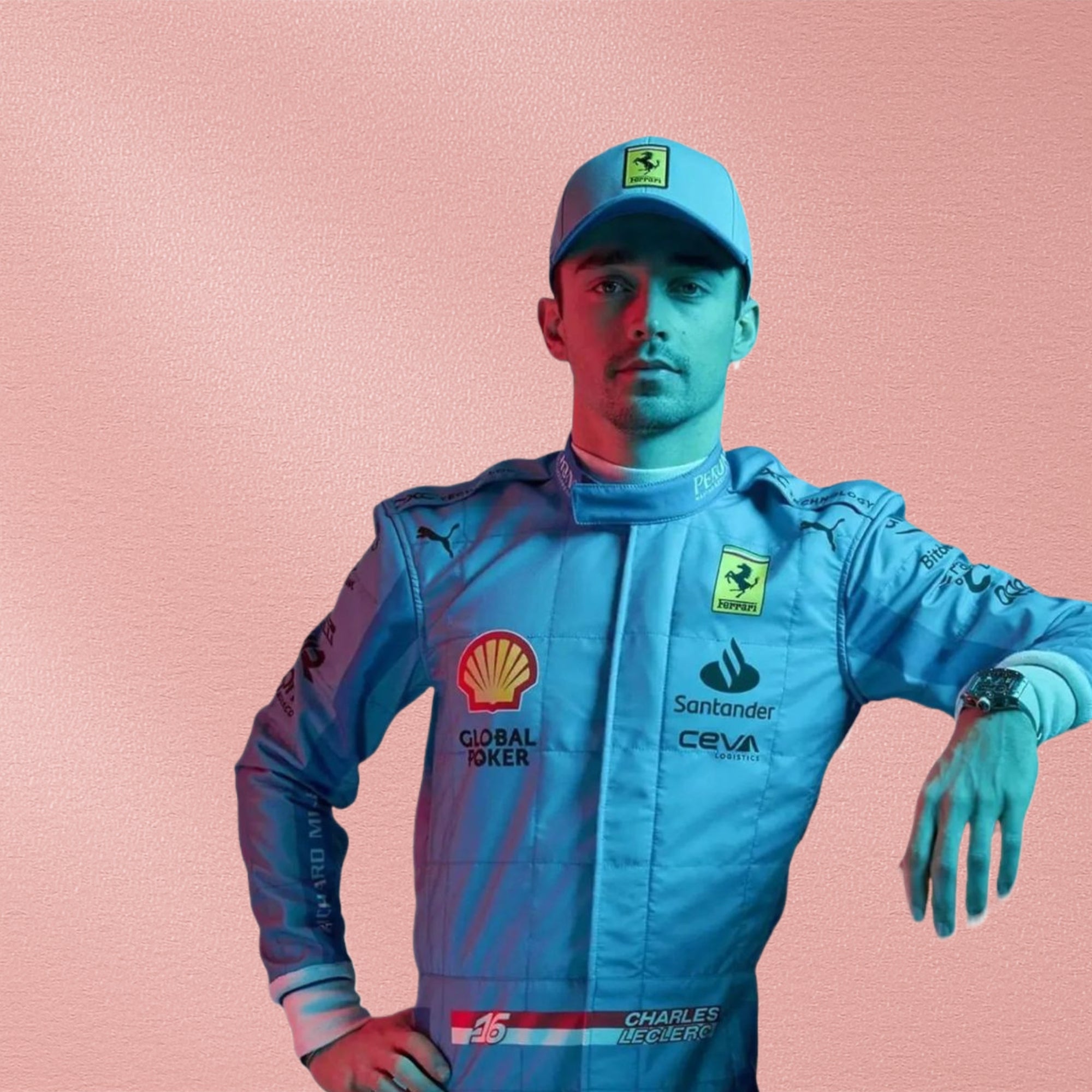 2024 Scuderia Ferrari F1 Miami Grand Prix Race Suit