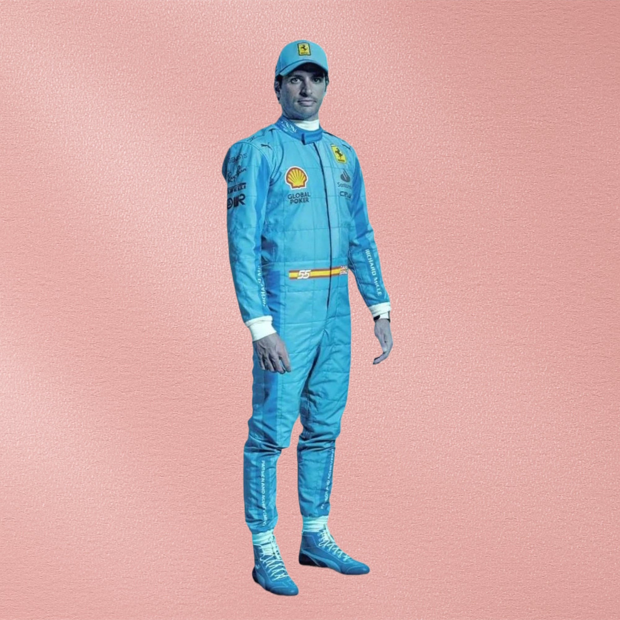 2024 Scuderia Ferrari F1 Miami Grand Prix Race Suit