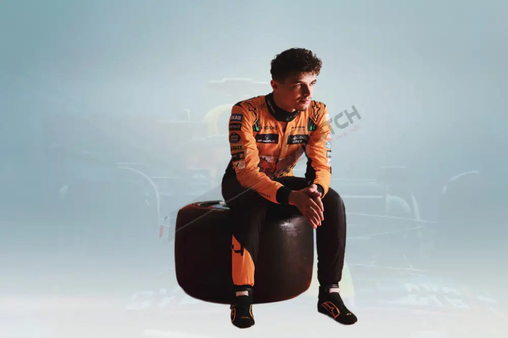 2024 Lando Norris  Replica Race Suit Mclaren F1 Team