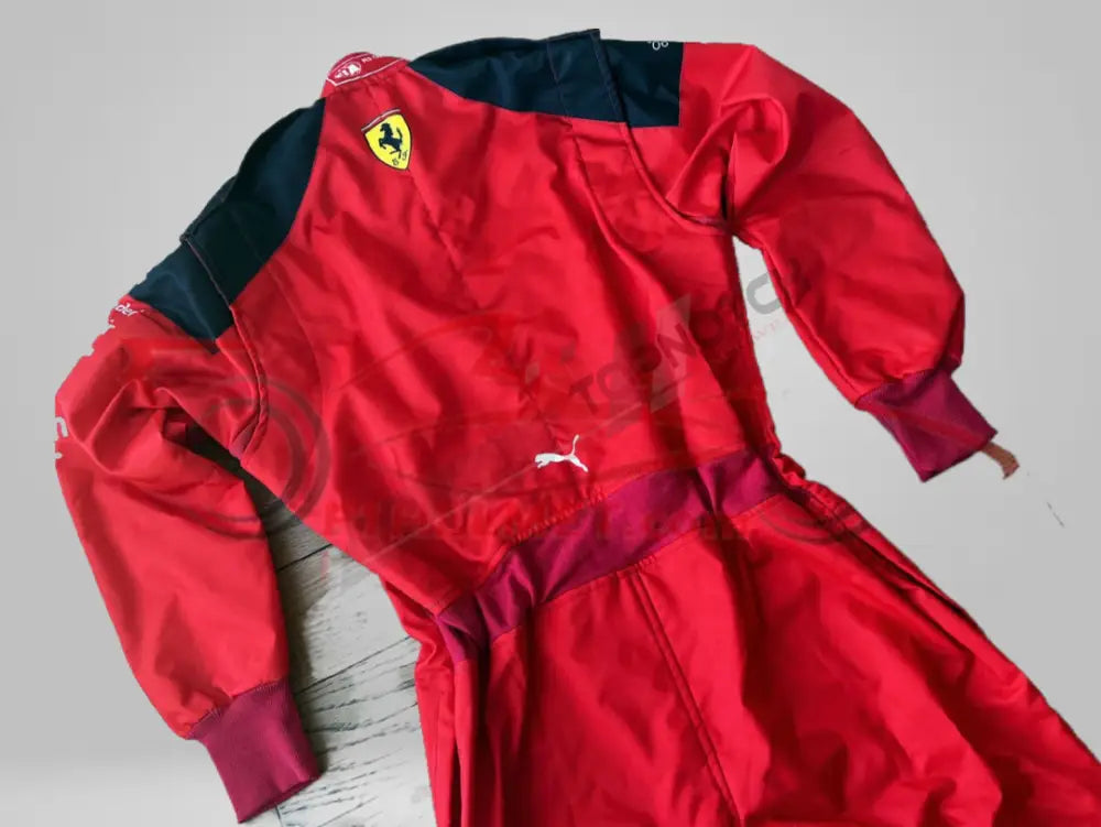 Charles Leclerc 2023  Embroidery Racing Suit / Ferrari F1
