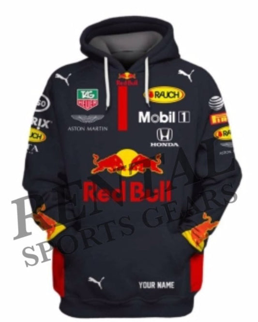 2020 Max Verstappen Red Bull Racing F1 Hoodie