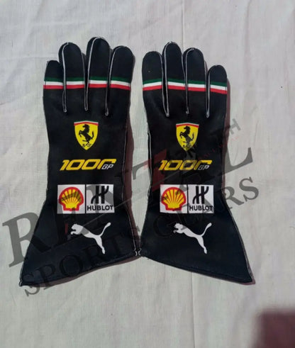 Charles Leclerc 2020 Embroidery Suit, 2 T-shirts 2 Pair Gloves