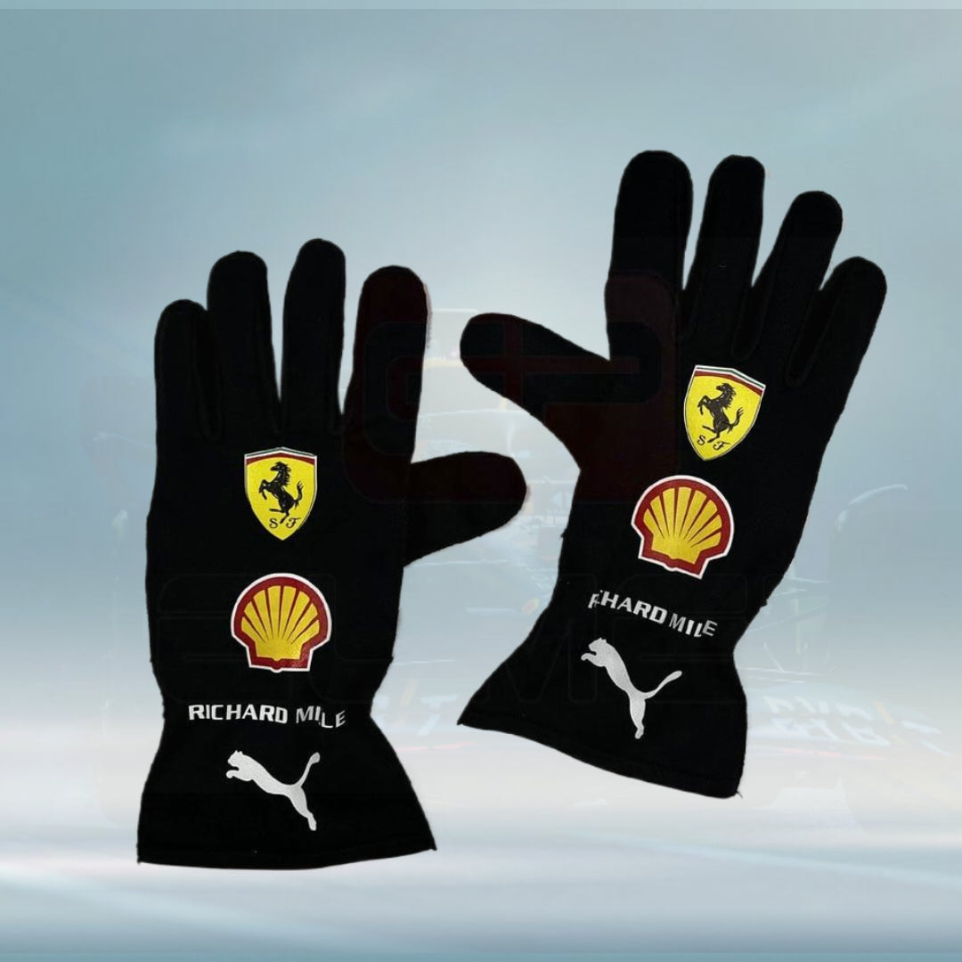 2022 Charles Leclerc Race Scuderia Ferrari F1 Gloves