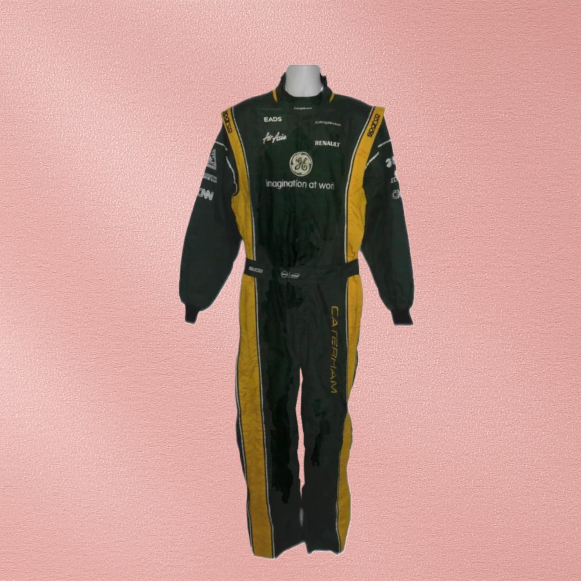 Caterham F1 2012 pit crew Embriodered suit