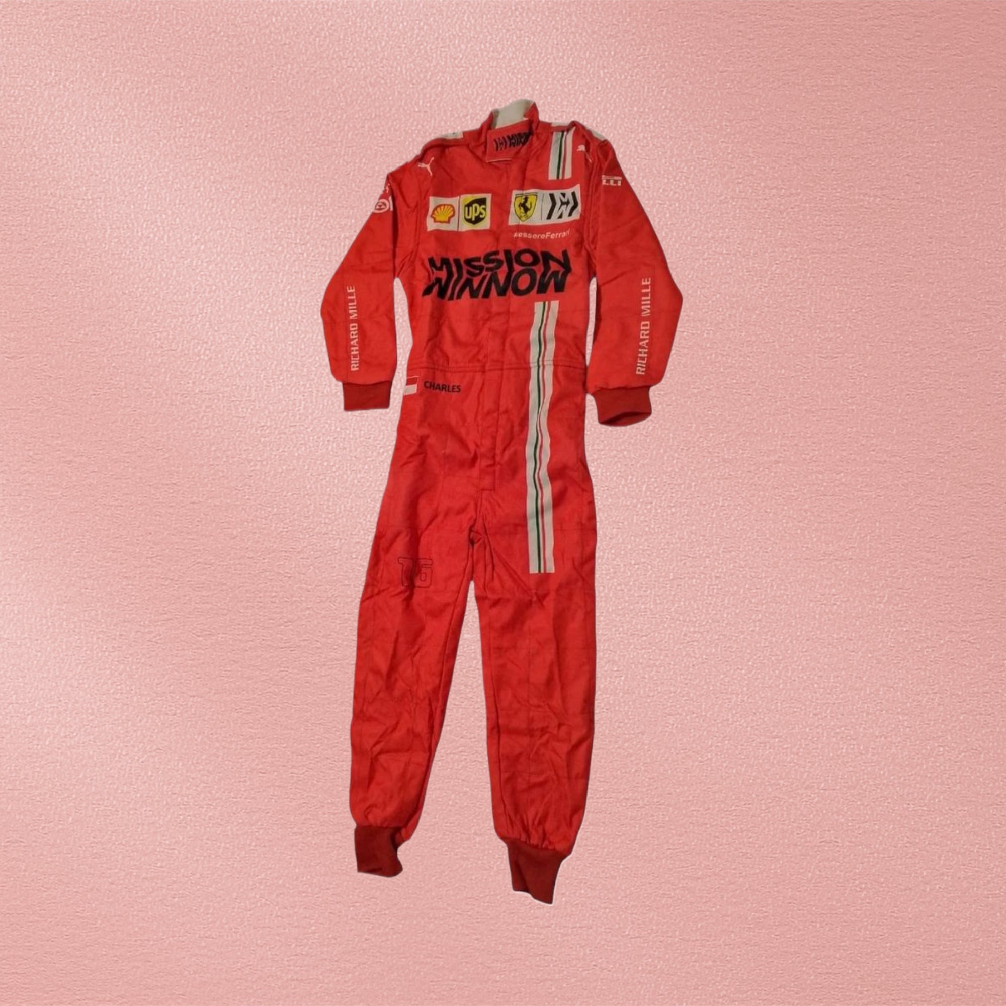 Charles Leclerc 2021 Ferrari F1 Race Suit