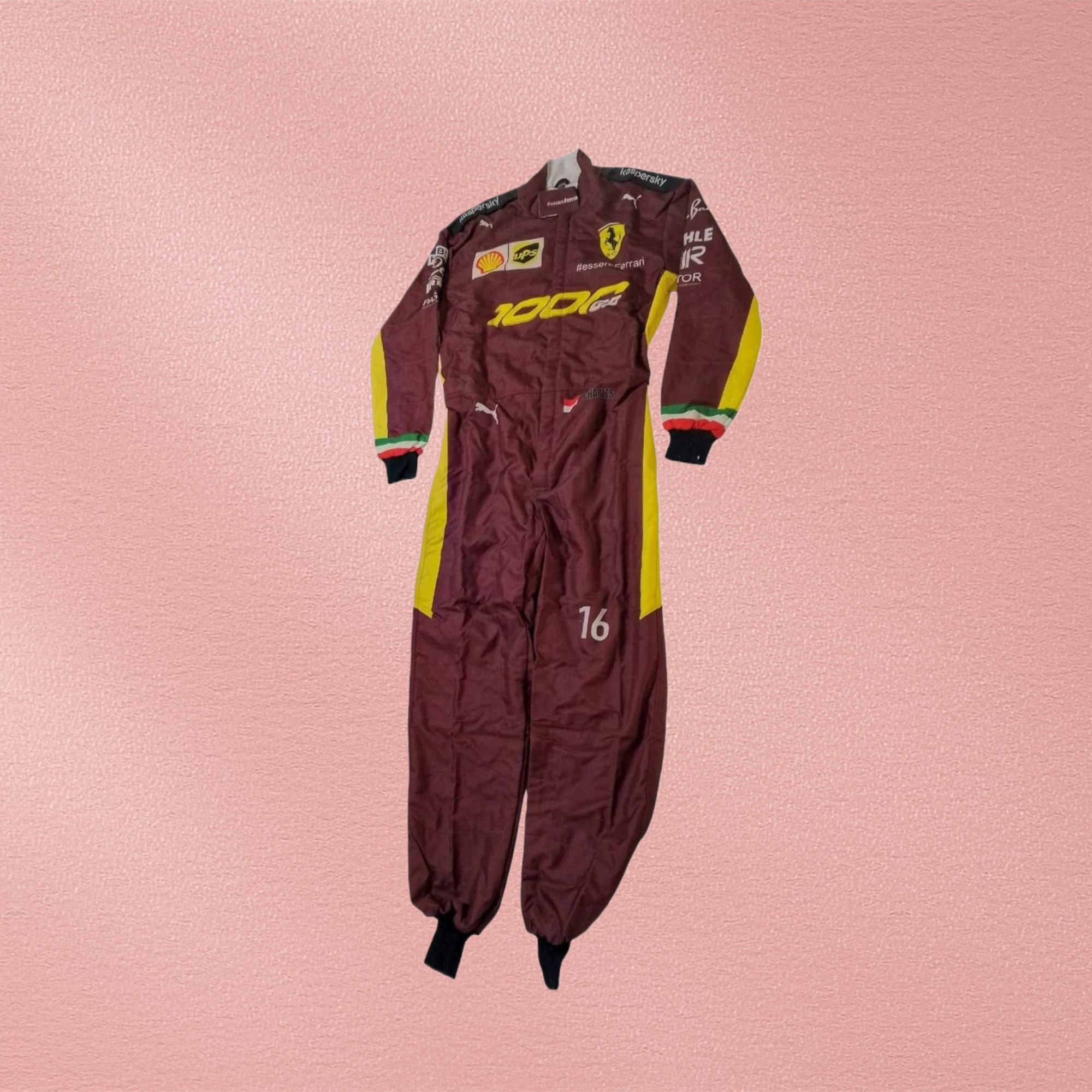 Charles Leclerc Sebastian Vettel 2020 F1 Replica Race Suit - Scuderia Ferrari 1000s