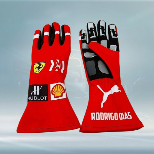 F1 Race Ferrari Gloves