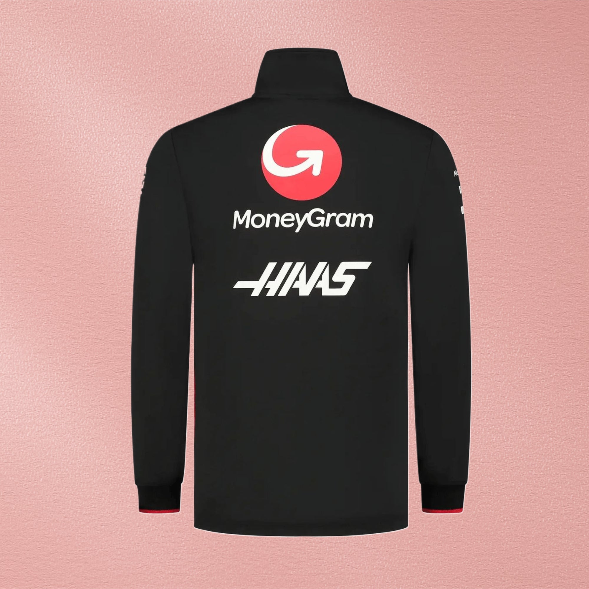 Fitted Zip Sweater  Haas F1 Team